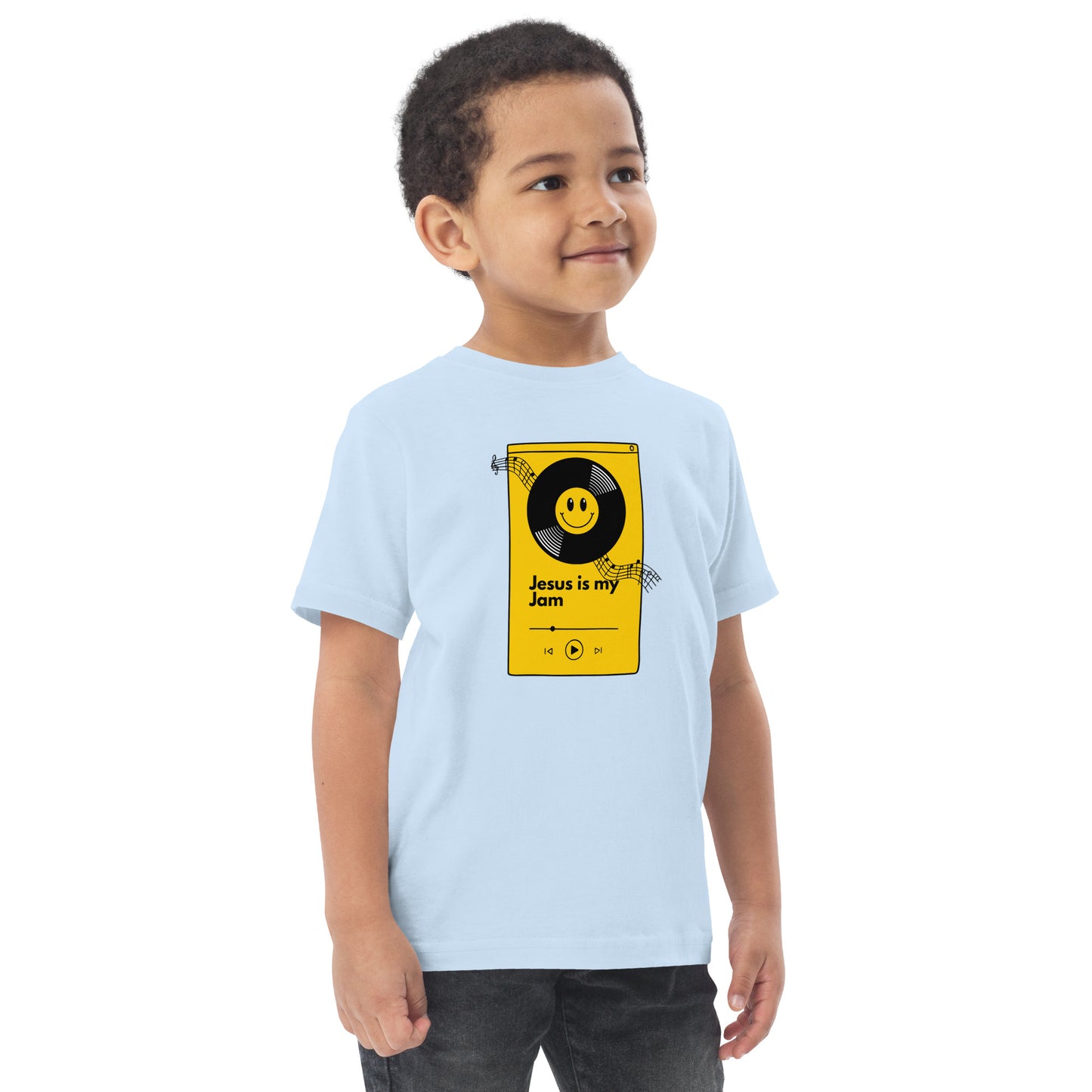 Jesus is my Jam Toddler jersey t-shirt