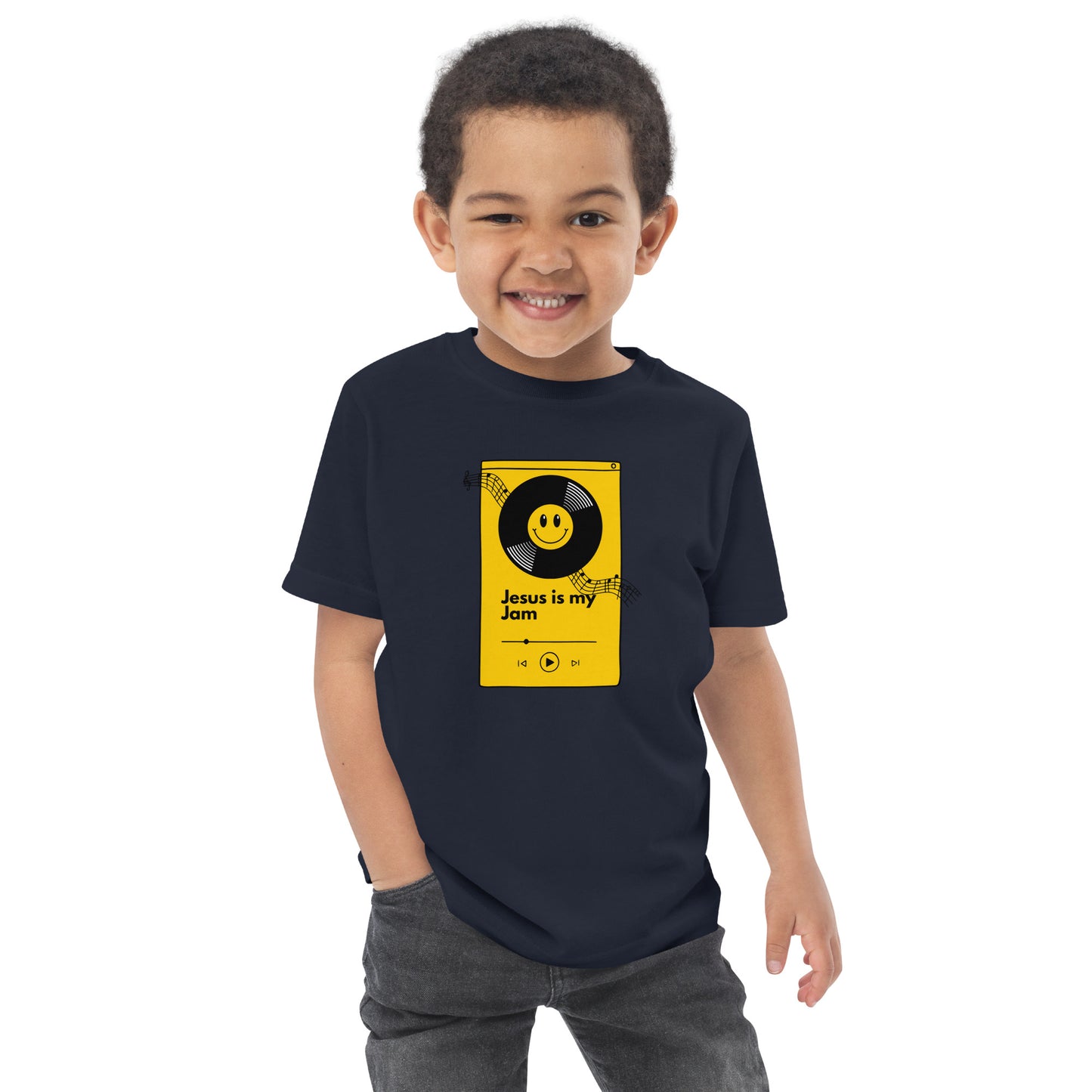 Jesus is my Jam Toddler jersey t-shirt