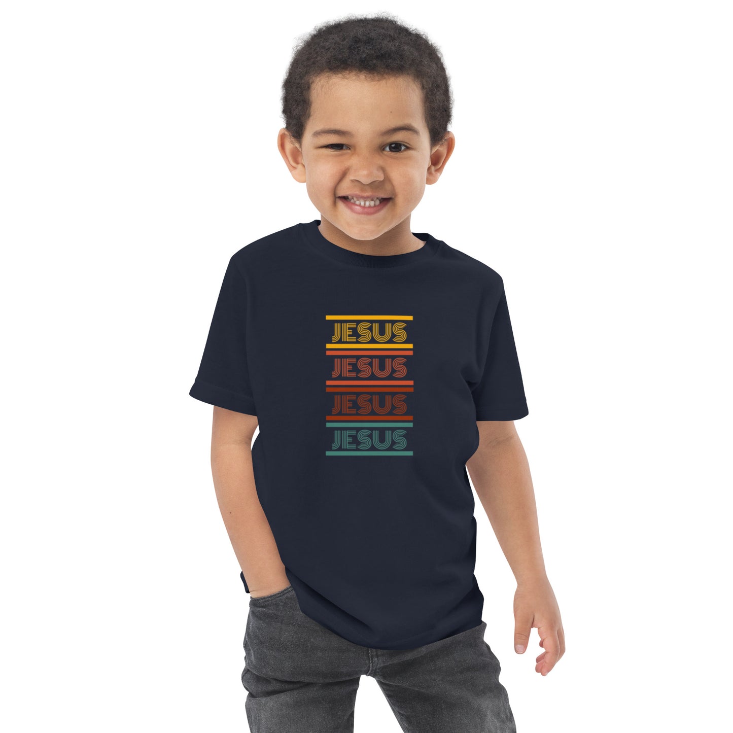 Jesus Toddler jersey t-shirt