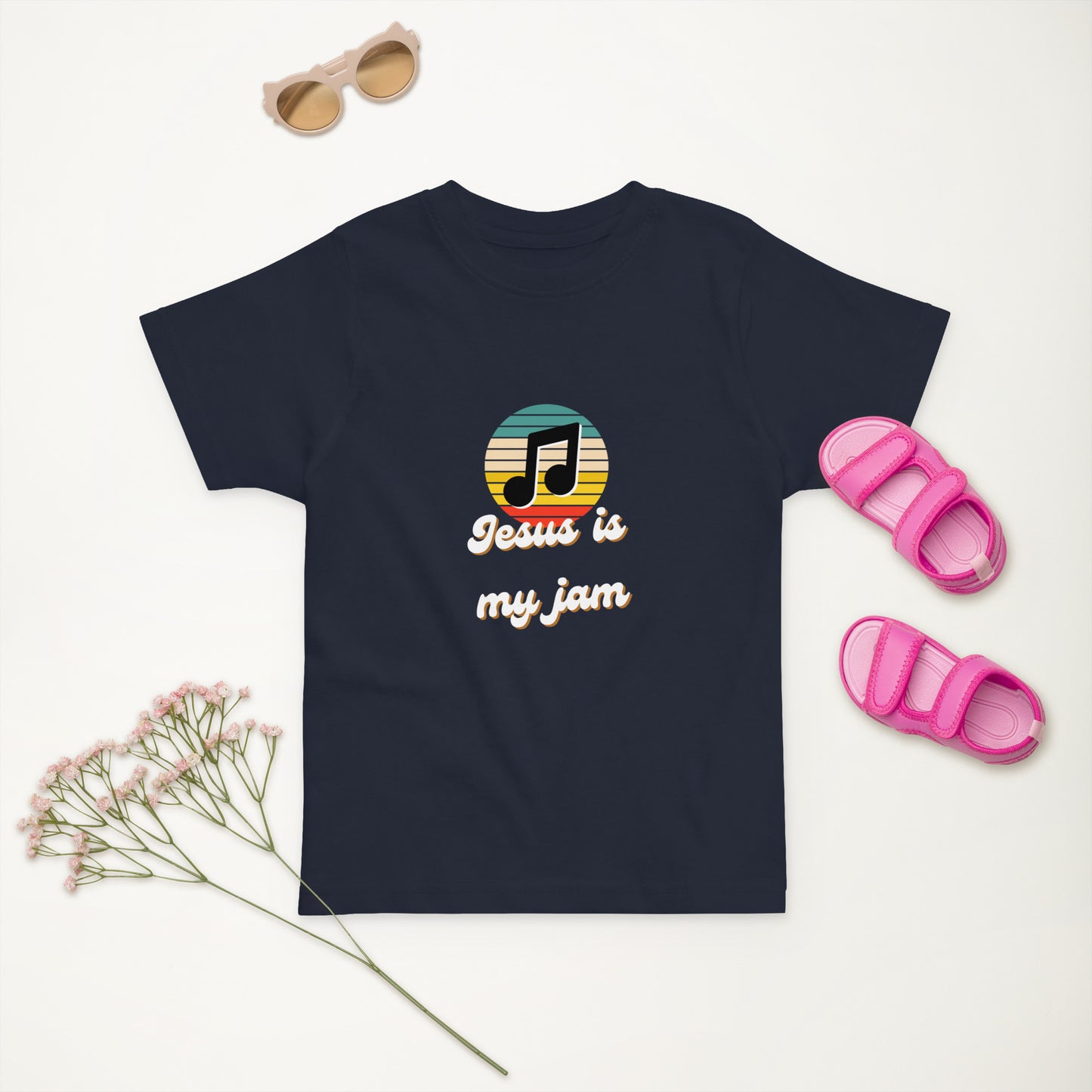 Jesus is my Jam Toddler jersey t-shirt