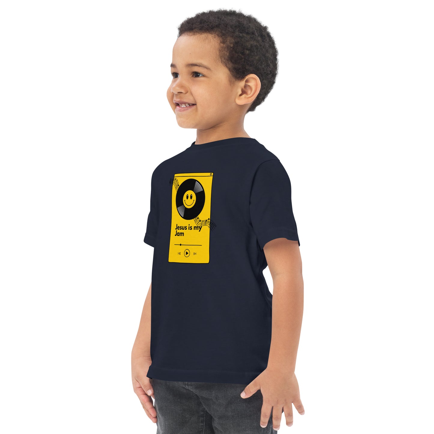 Jesus is my Jam Toddler jersey t-shirt