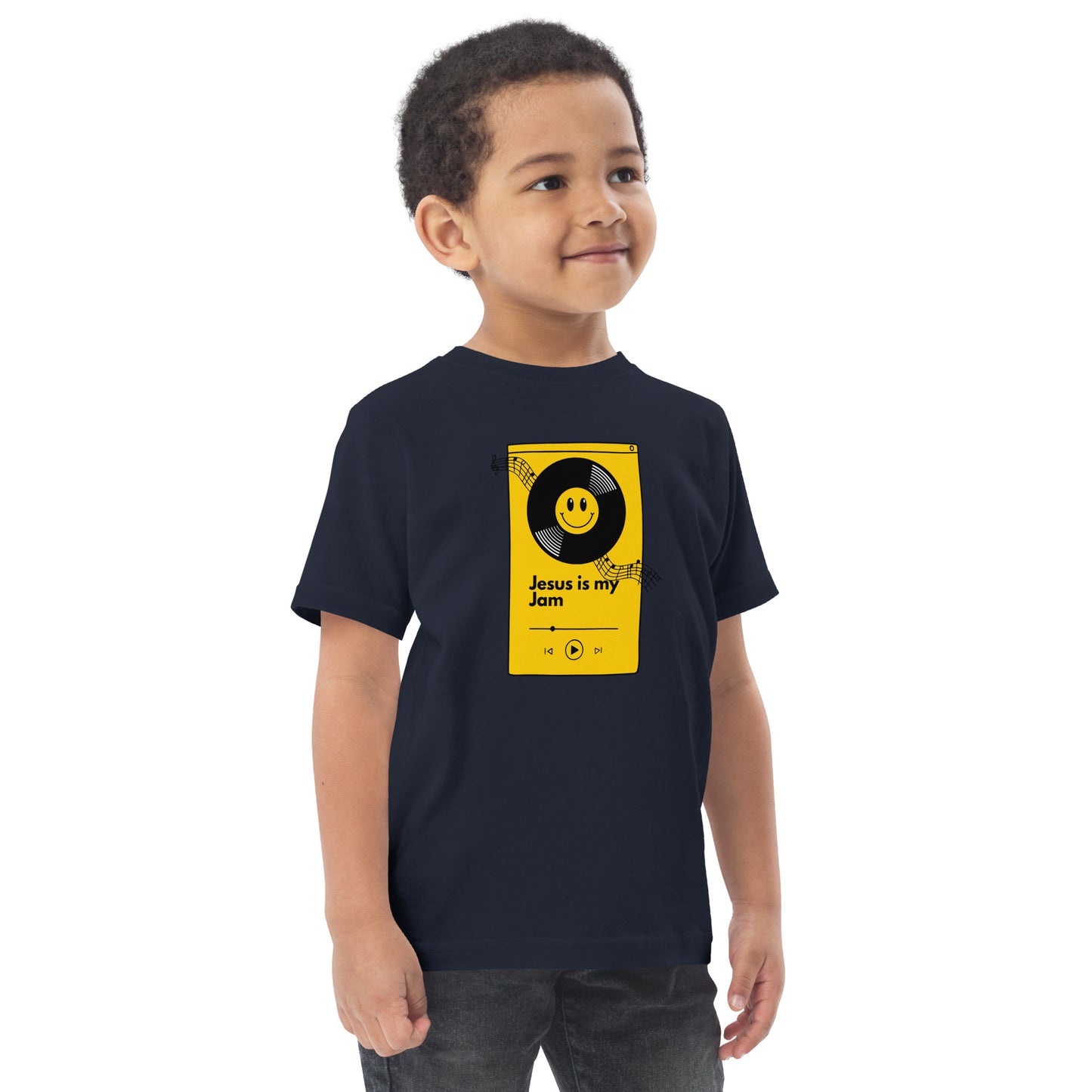 Jesus is my Jam Toddler jersey t-shirt