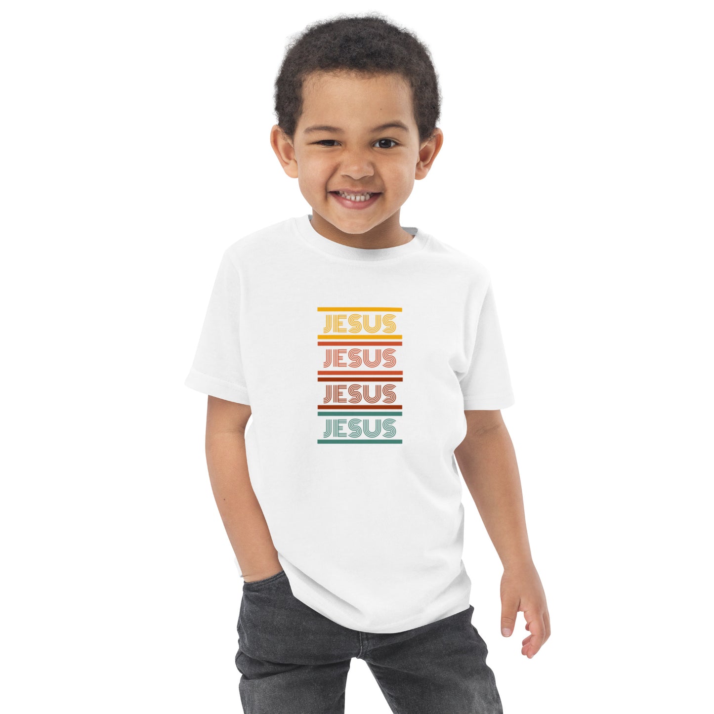 Jesus Toddler jersey t-shirt