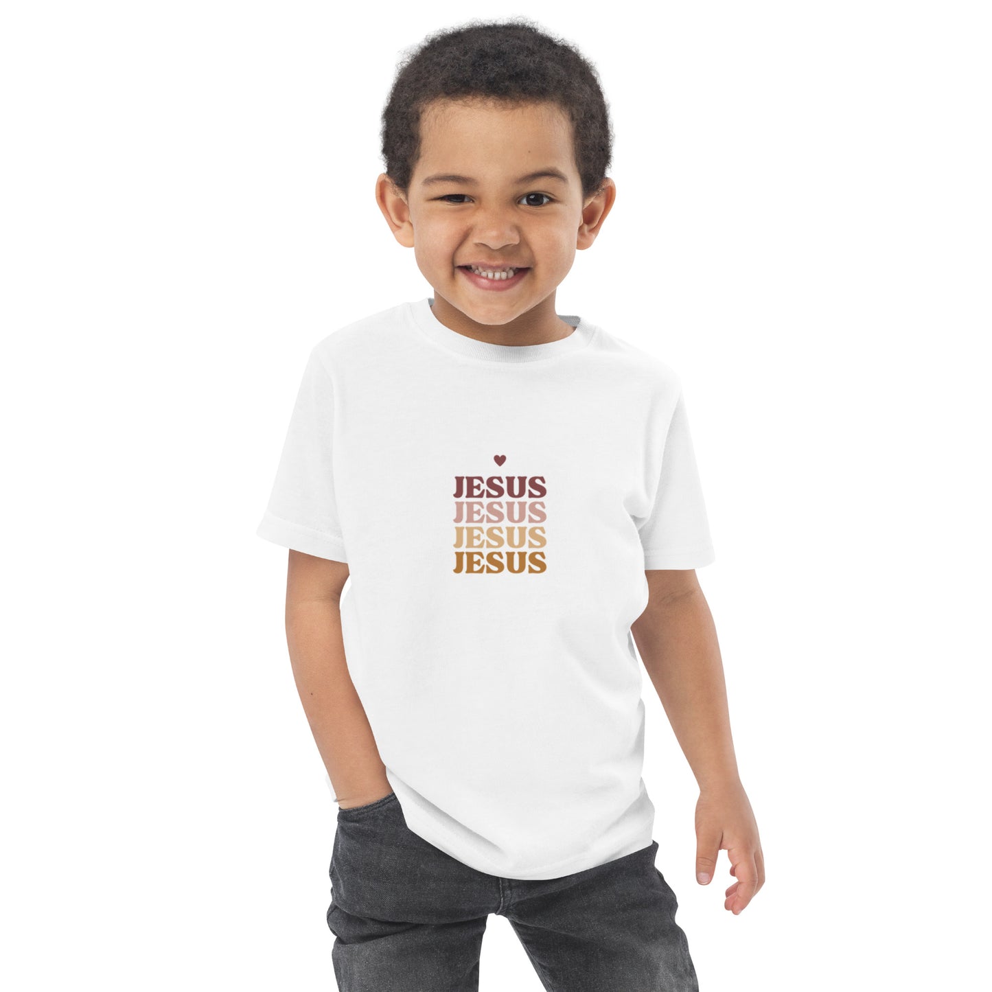 Jesus Toddler jersey t-shirt