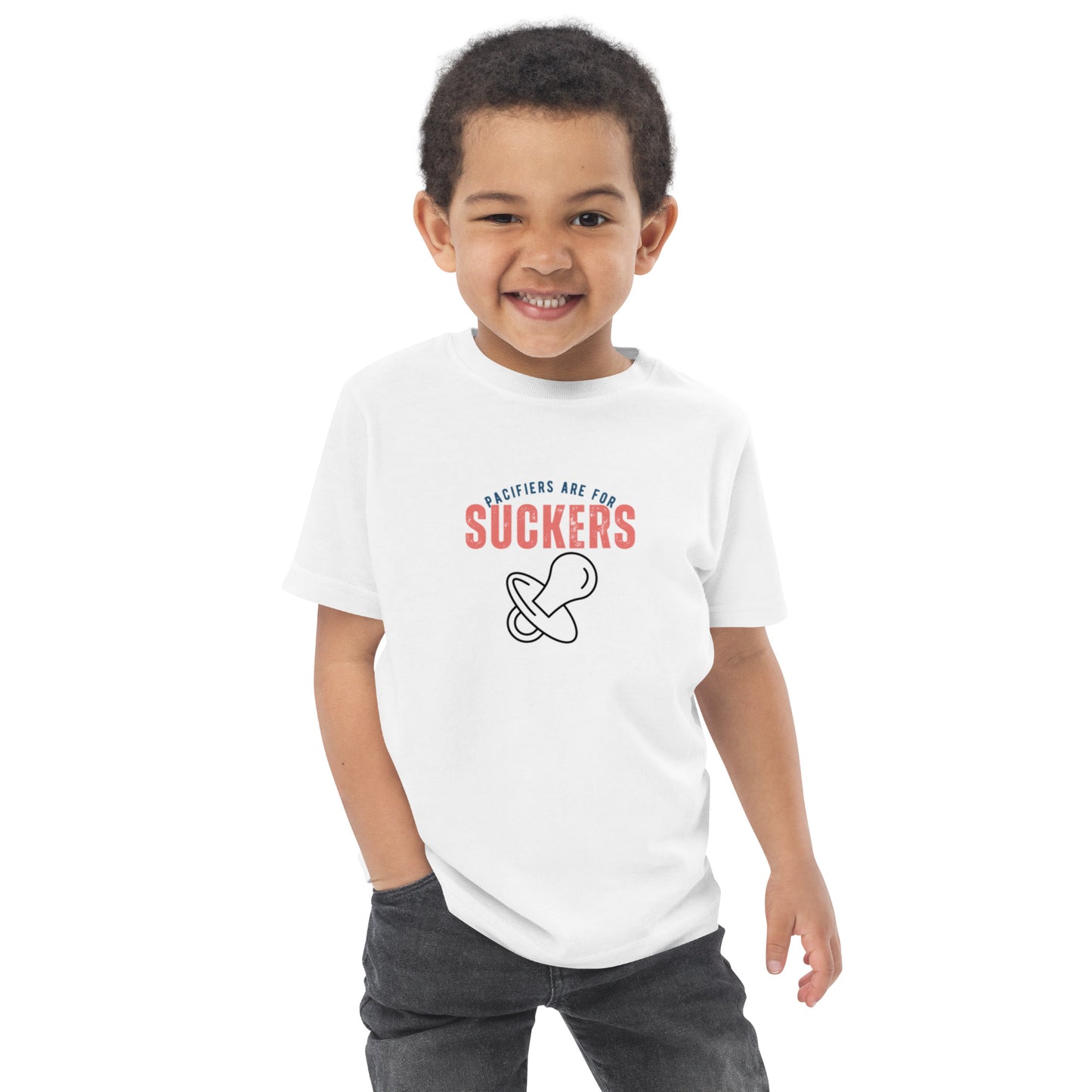 Pacifiers Toddler jersey t-shirt