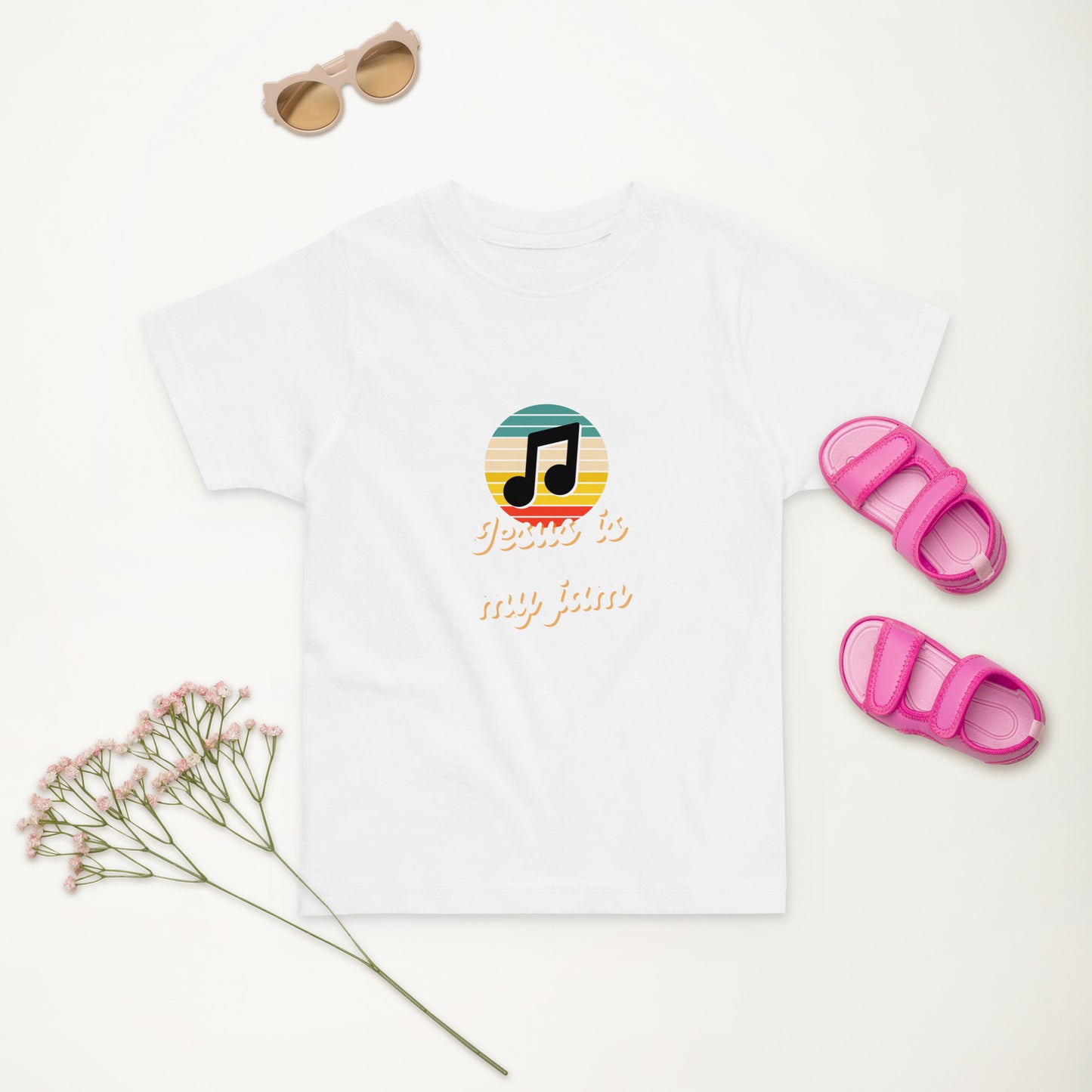Jesus is my Jam Toddler jersey t-shirt