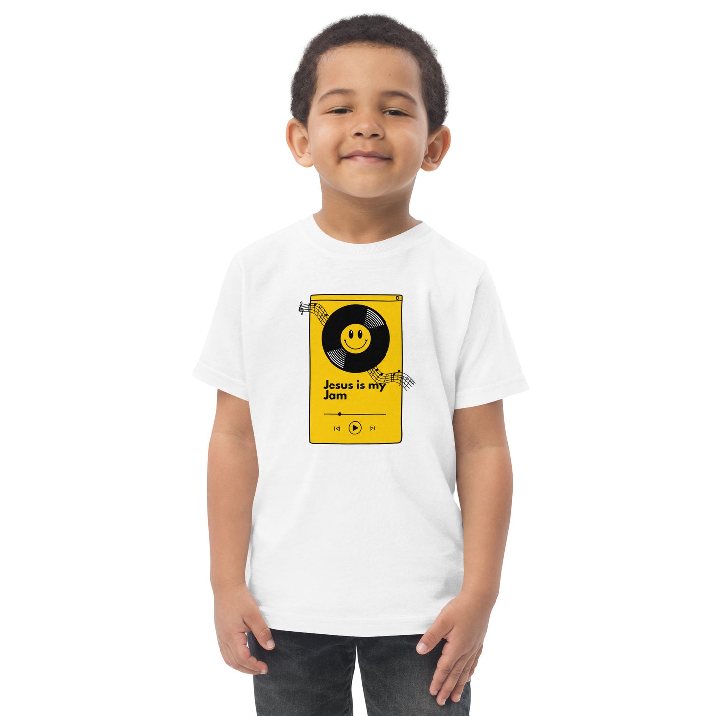 Jesus is my Jam Toddler jersey t-shirt