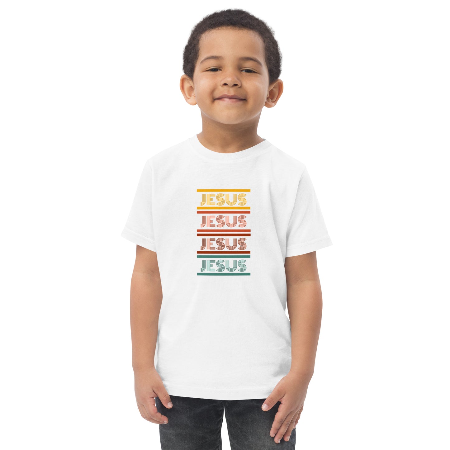 Jesus Toddler jersey t-shirt
