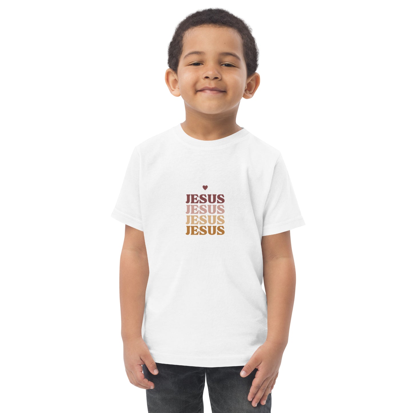 Jesus Toddler jersey t-shirt