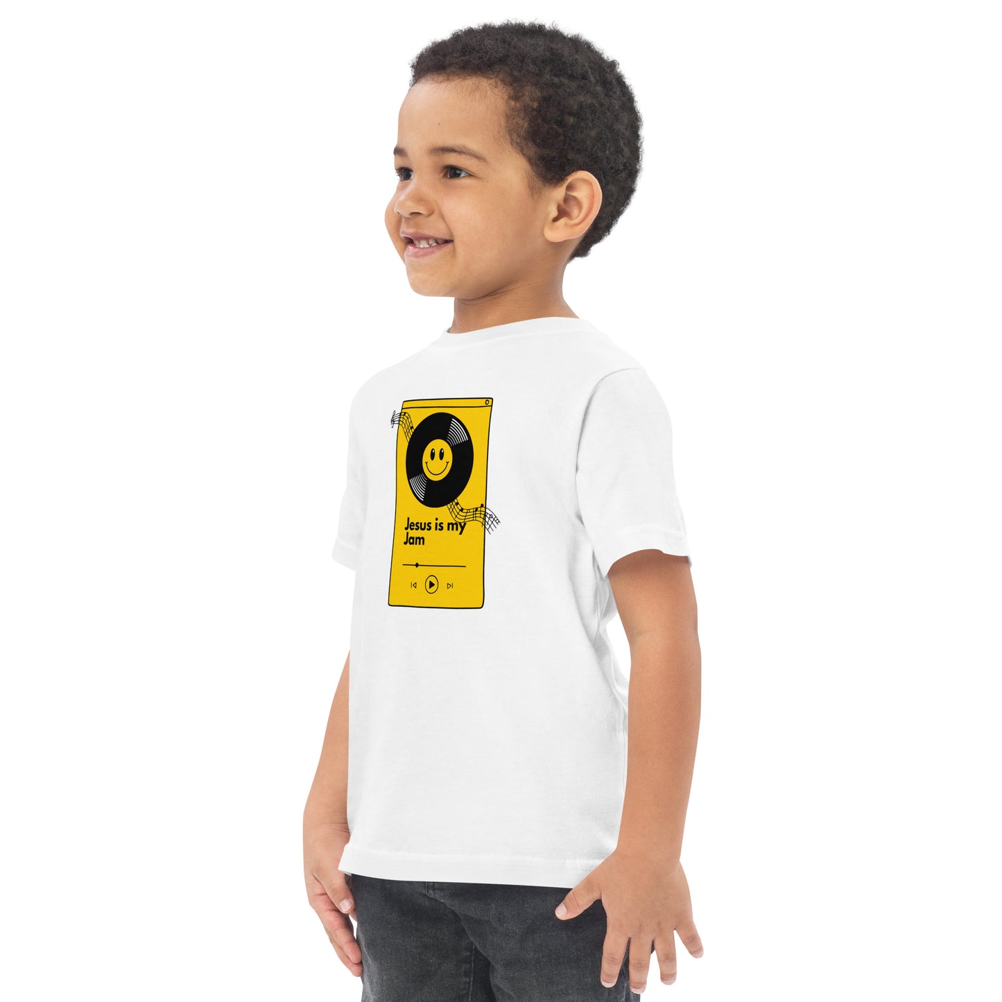 Jesus is my Jam Toddler jersey t-shirt