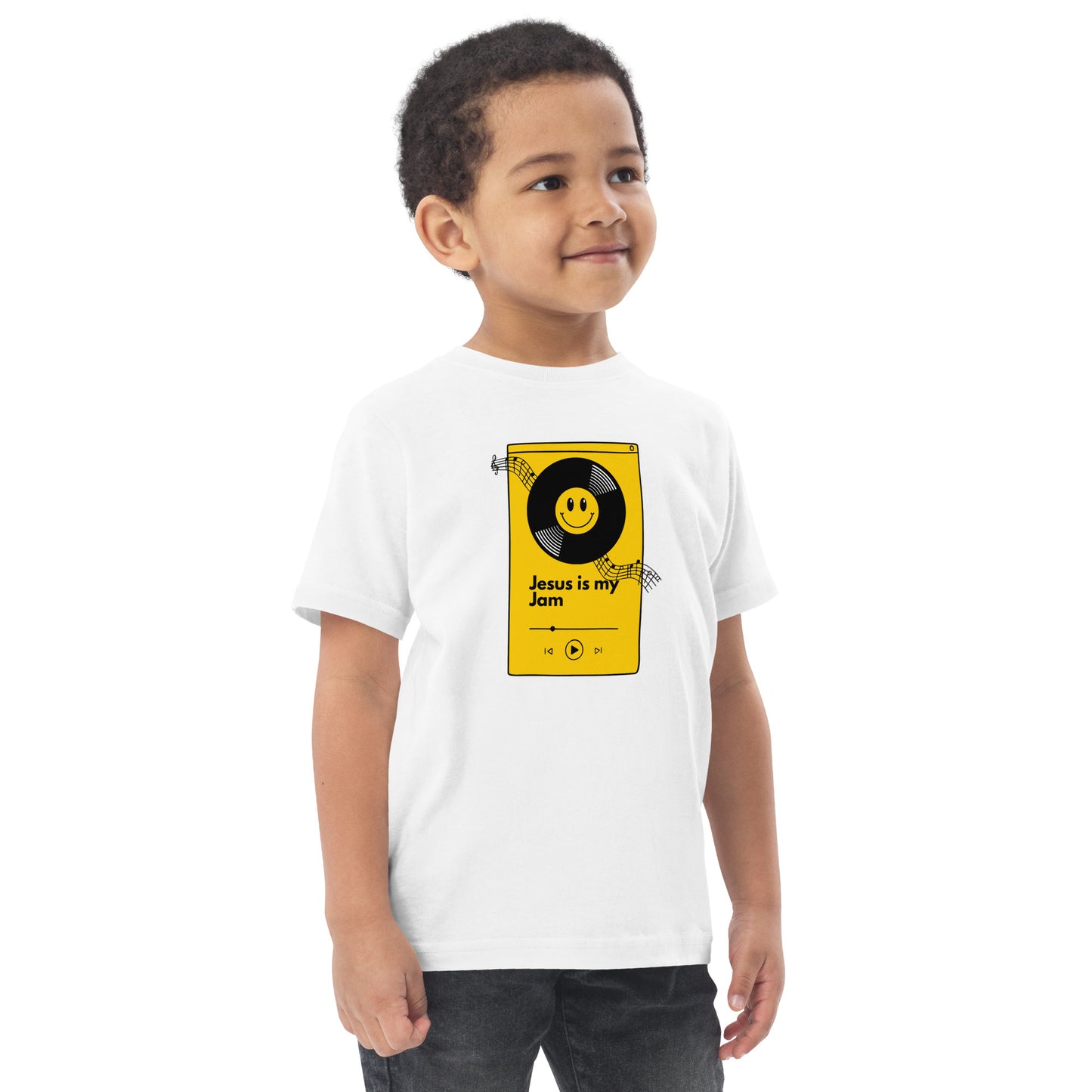 Jesus is my Jam Toddler jersey t-shirt