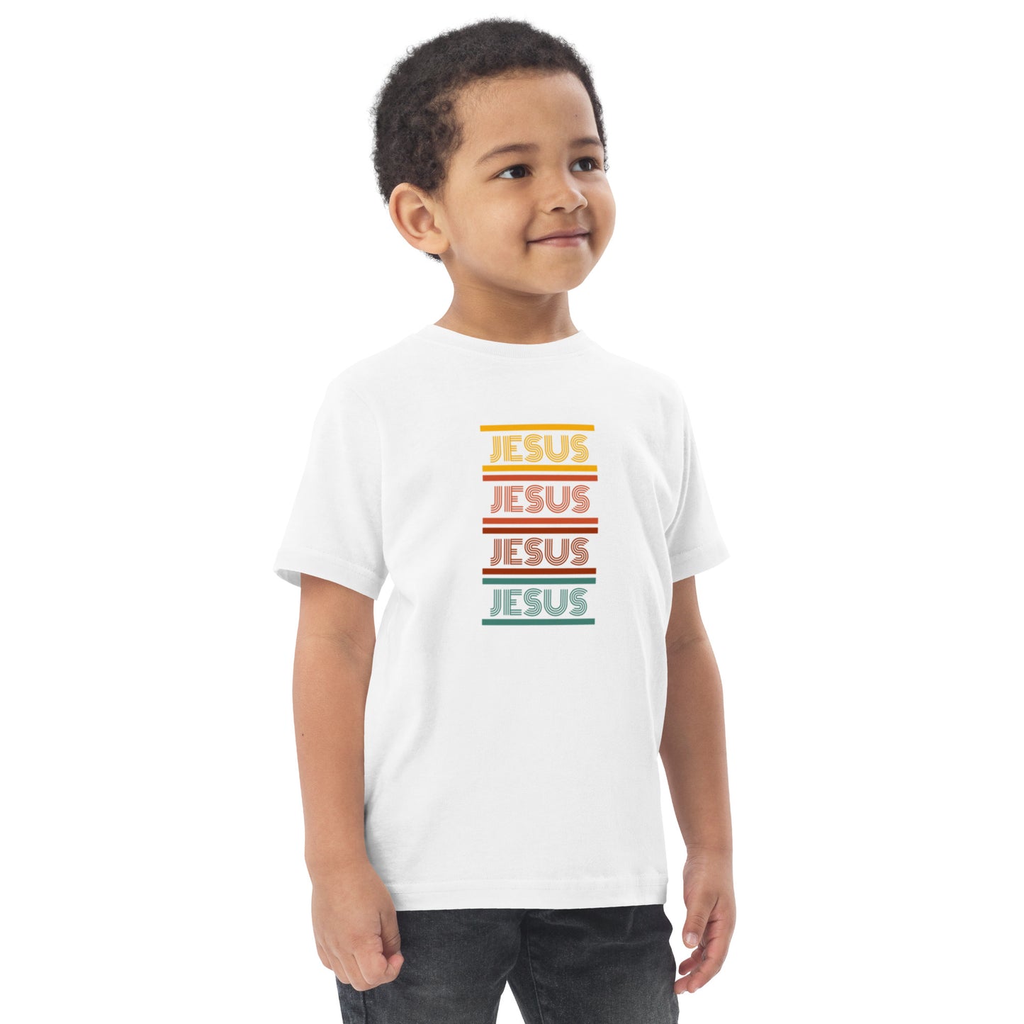 Jesus Toddler jersey t-shirt