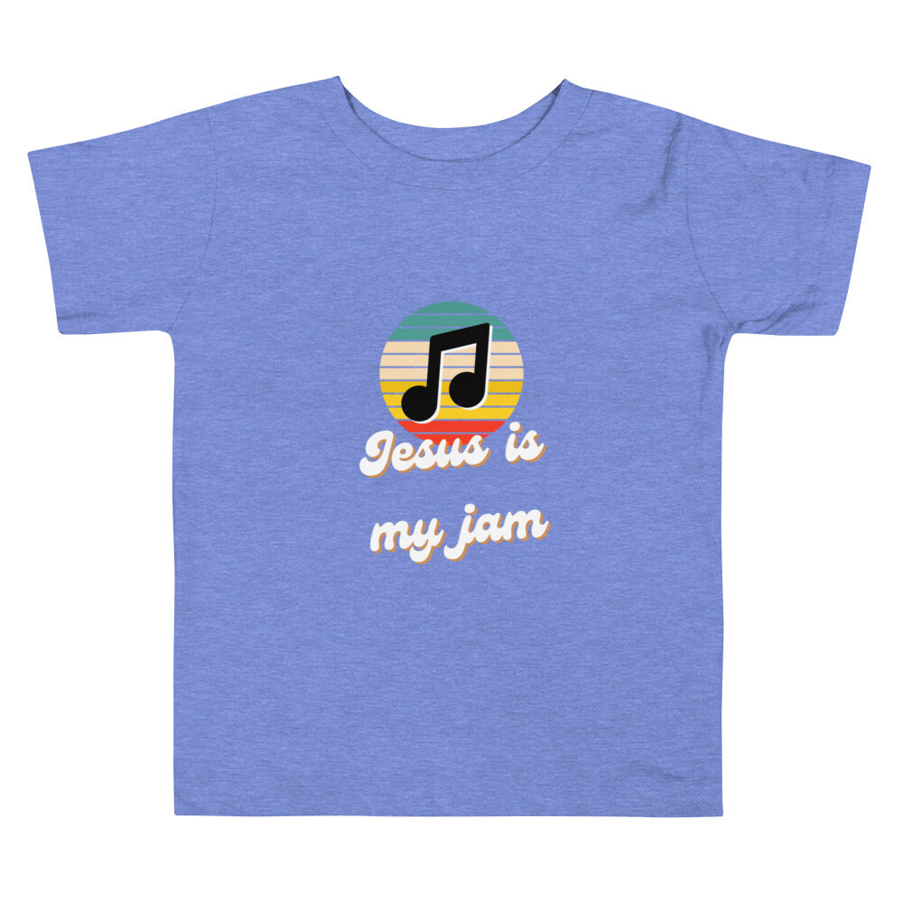 Jesus is my Jam Toddler Short Sleeve Tee