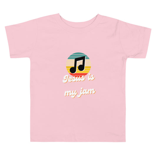 Jesus is my Jam Toddler Short Sleeve Tee