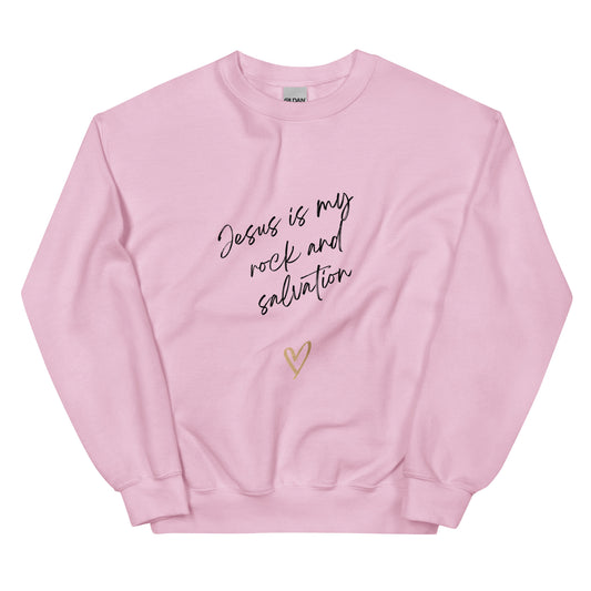 Jesus is my rock Unisex Sweatshirt