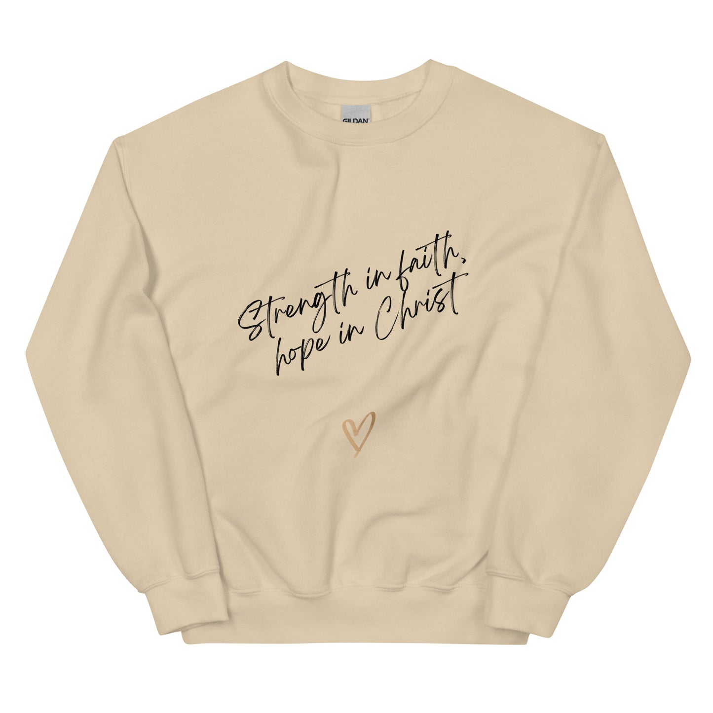 Strength in Faith Unisex Sweatshirt
