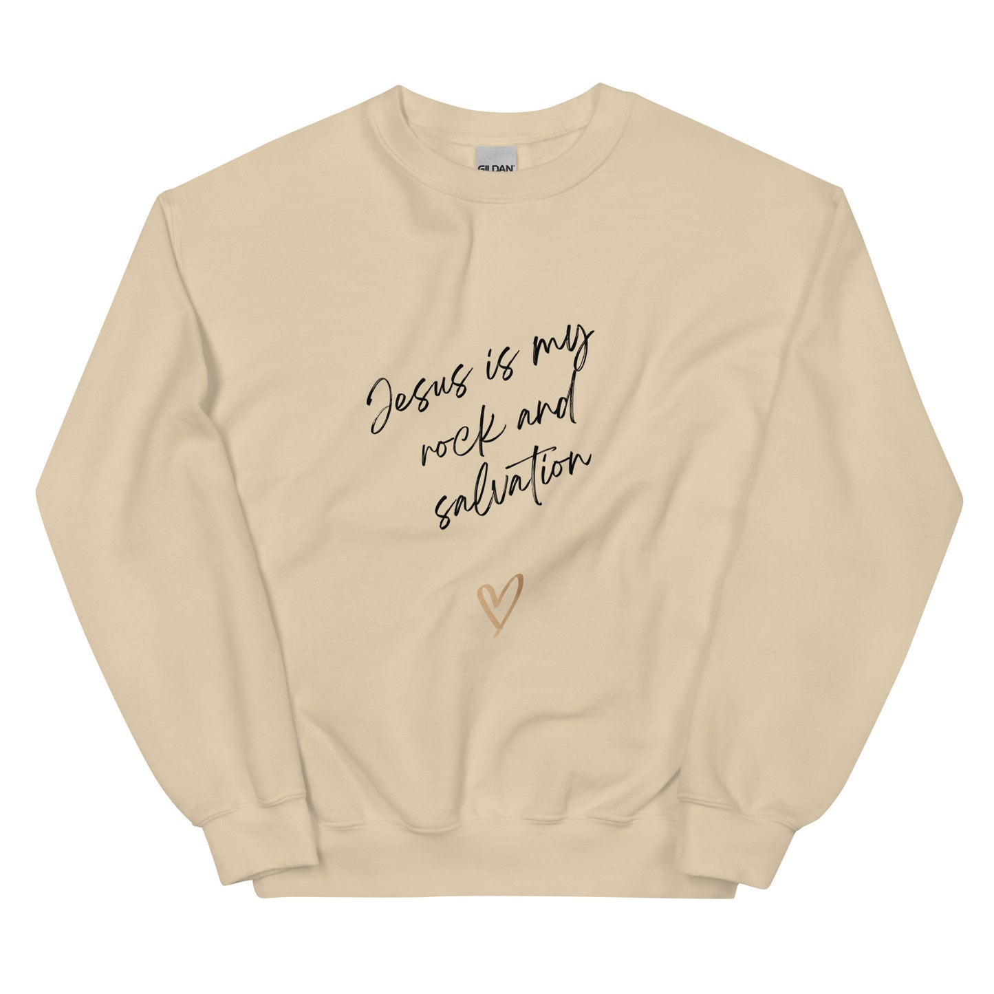 Jesus is my rock Unisex Sweatshirt