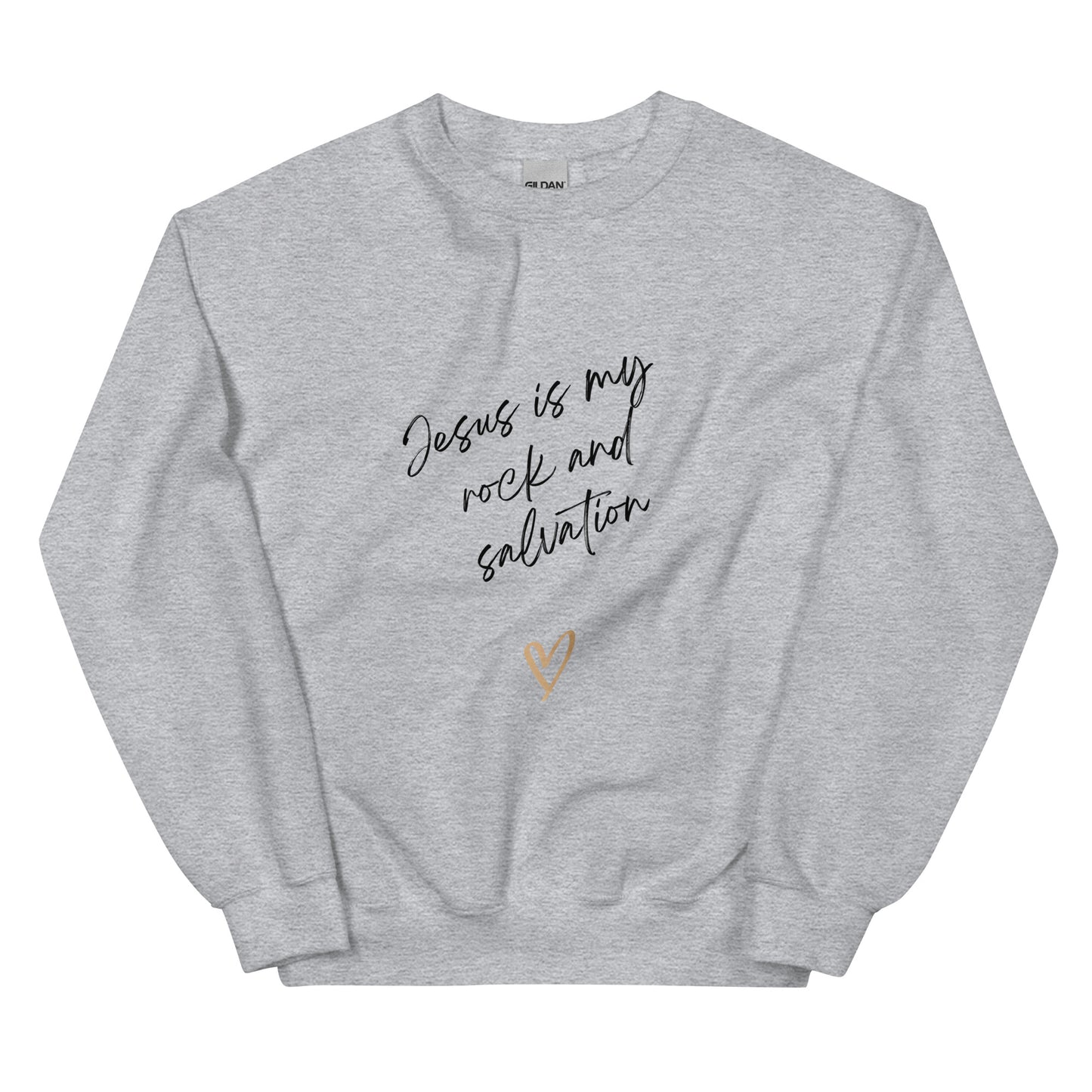 Jesus is my rock Unisex Sweatshirt