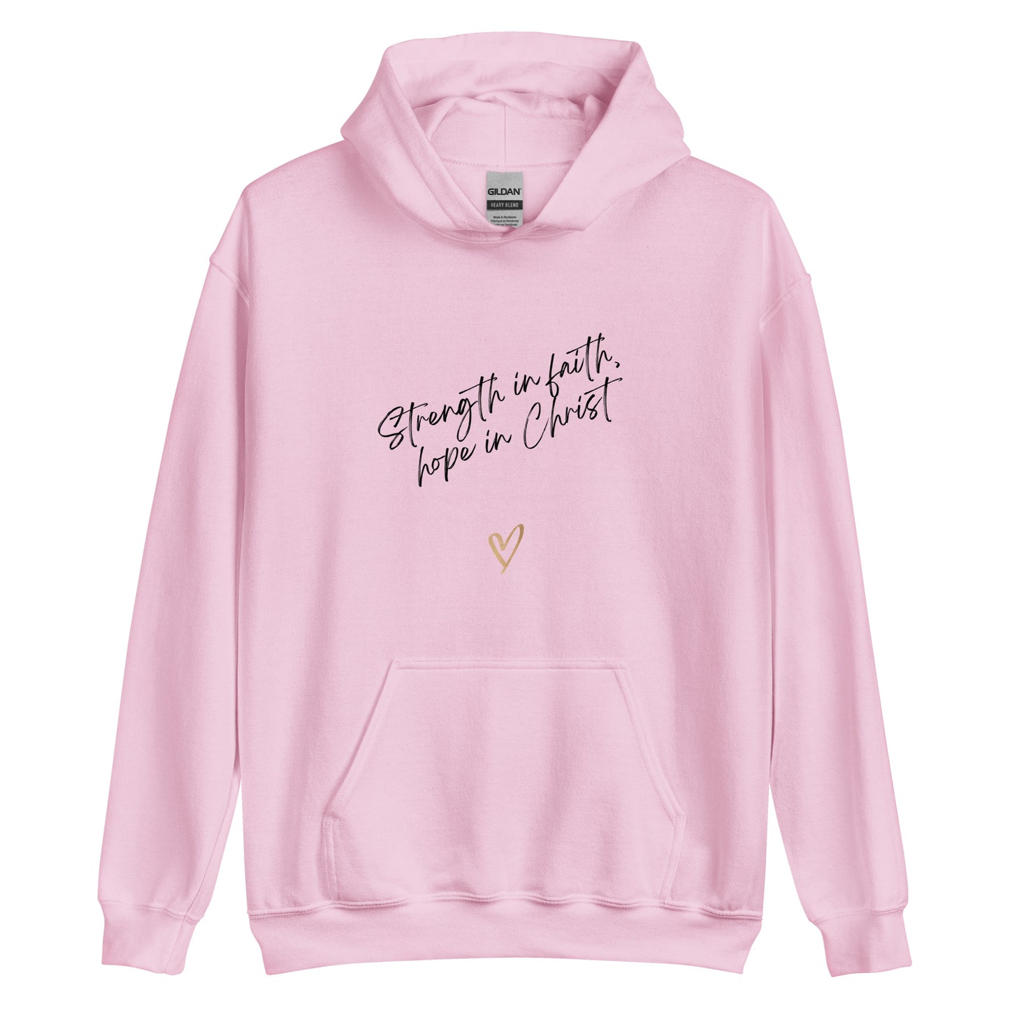 Strength in Faith Unisex Hoodie