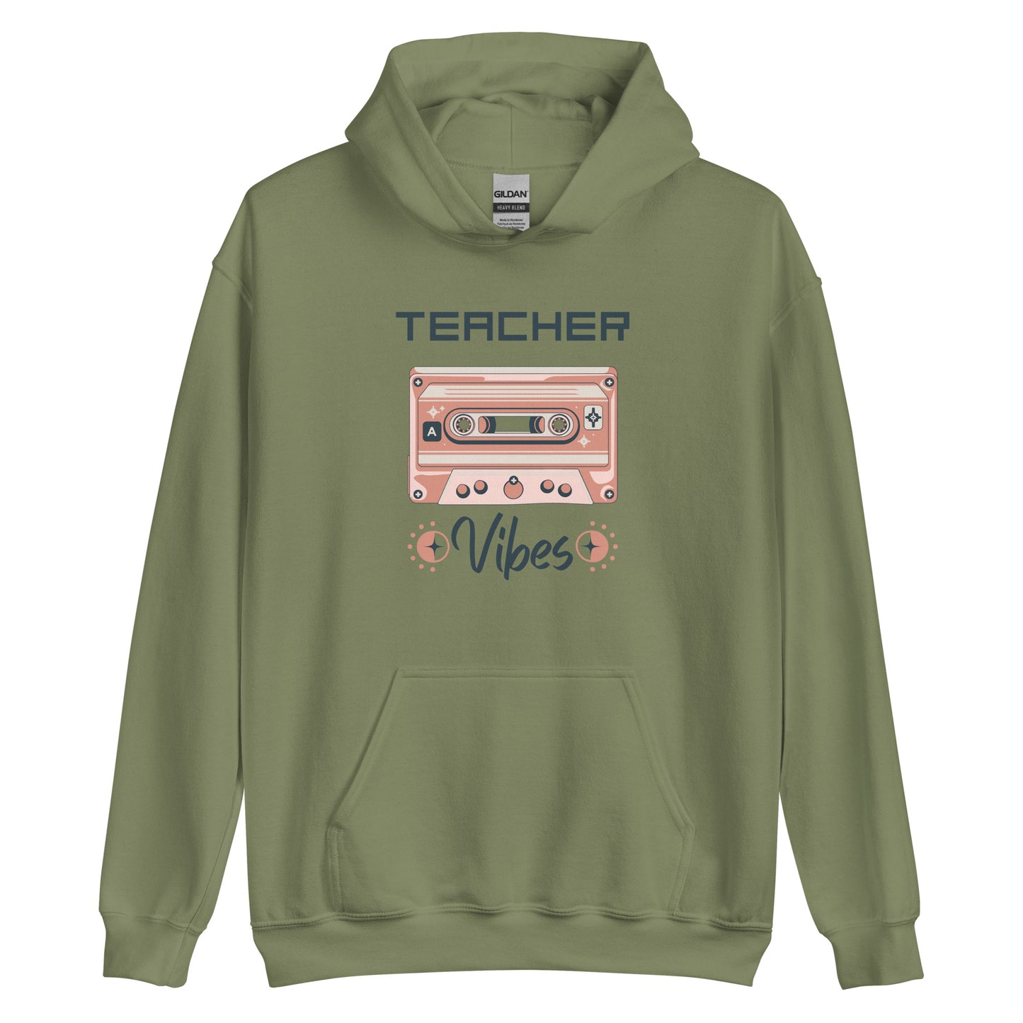 Teacher Vibes Unisex Hoodie