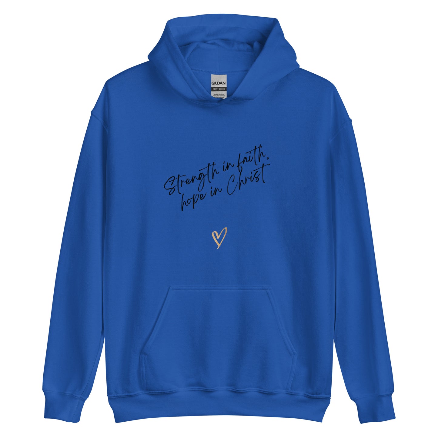 Strength in Faith Unisex Hoodie