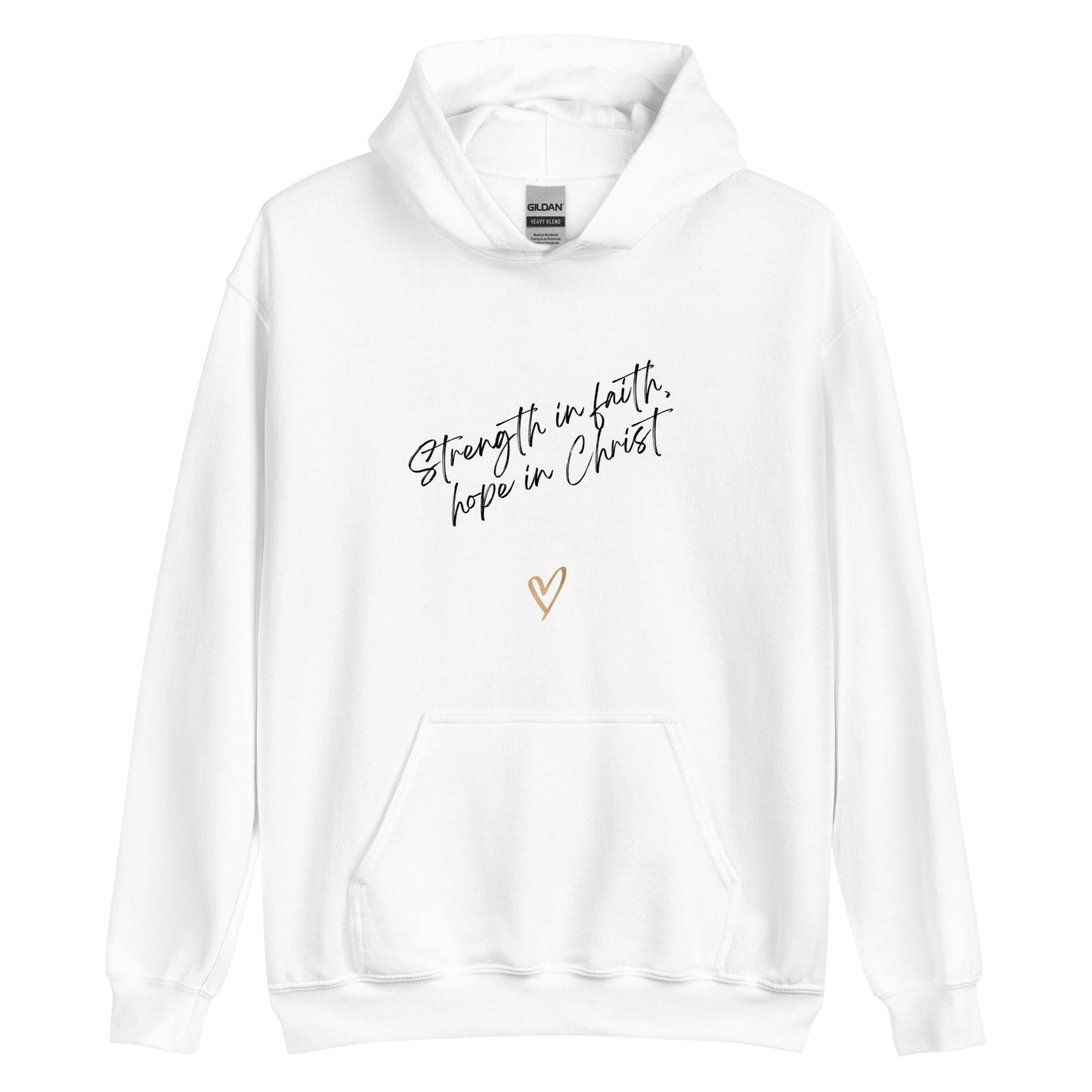 Strength in Faith Unisex Hoodie