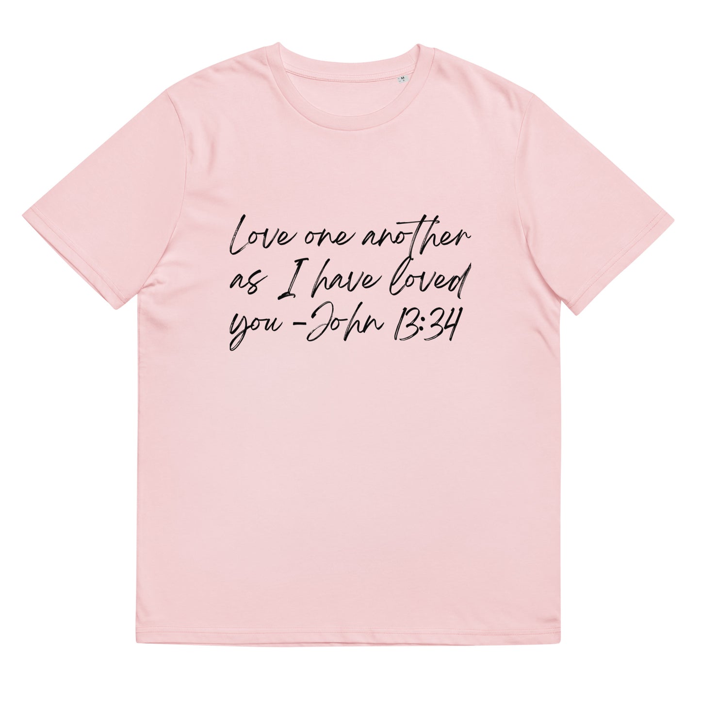 Love one another Unisex organic cotton t-shirt