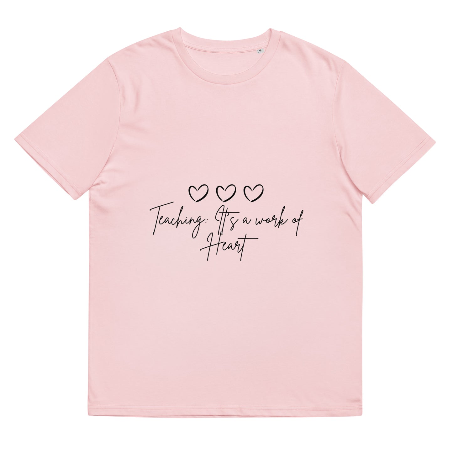 Heart Unisex organic cotton t-shirt