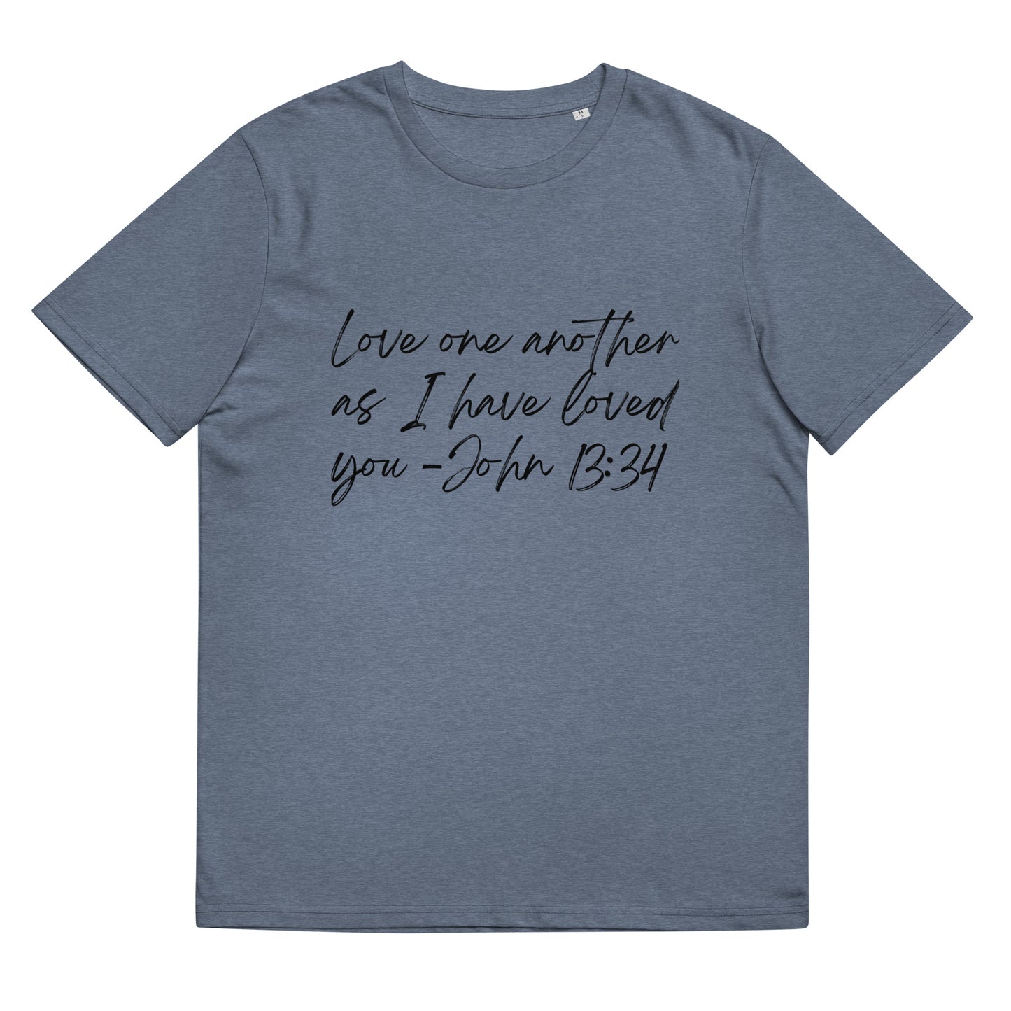 Love one another Unisex organic cotton t-shirt