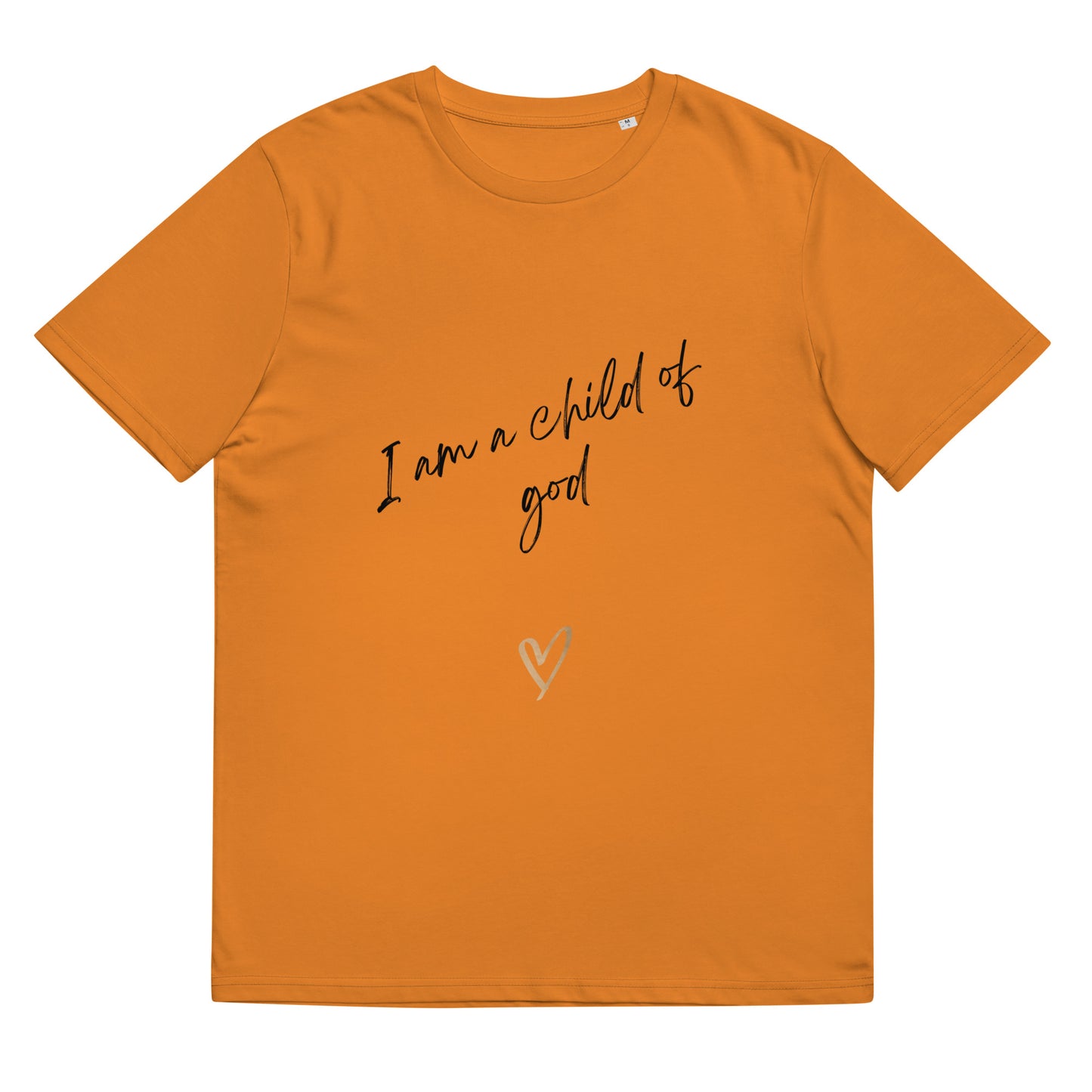 I am a child of God Unisex organic cotton t-shirt