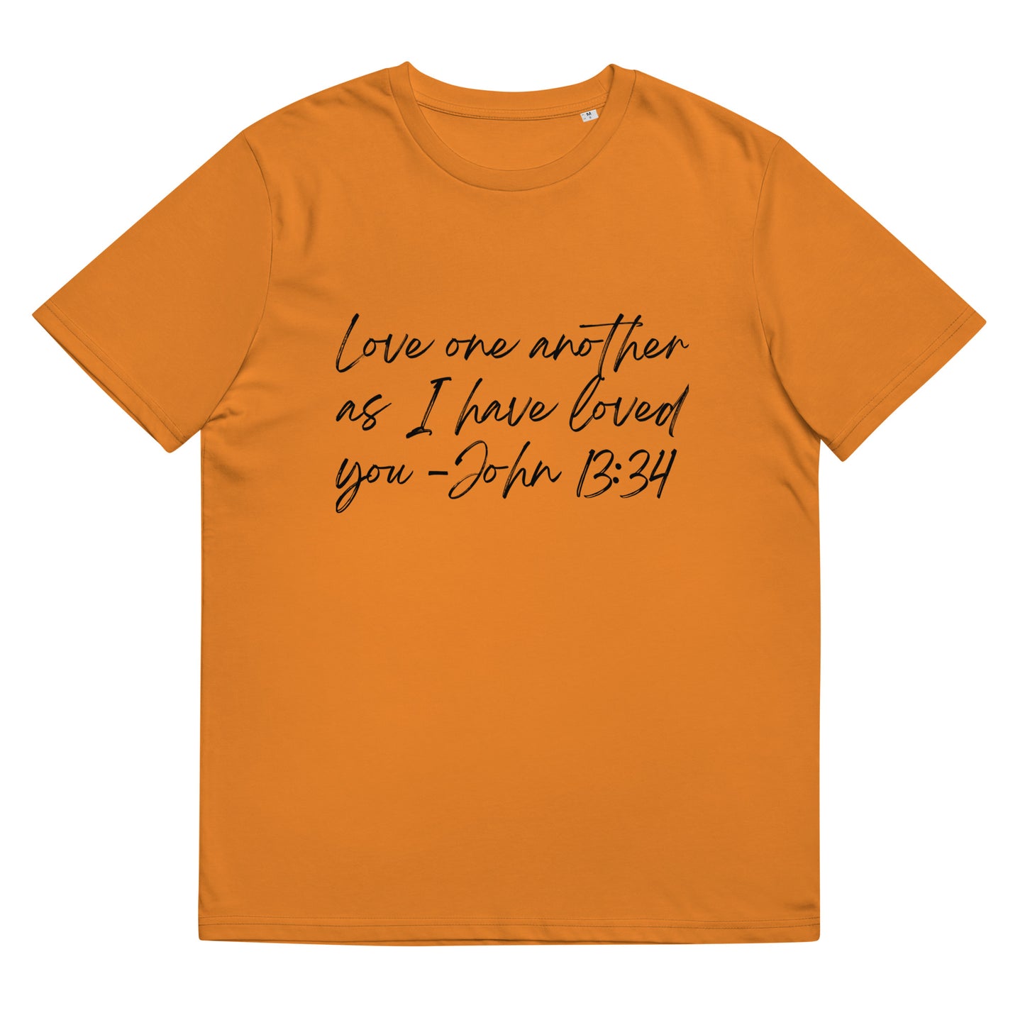 Love one another Unisex organic cotton t-shirt
