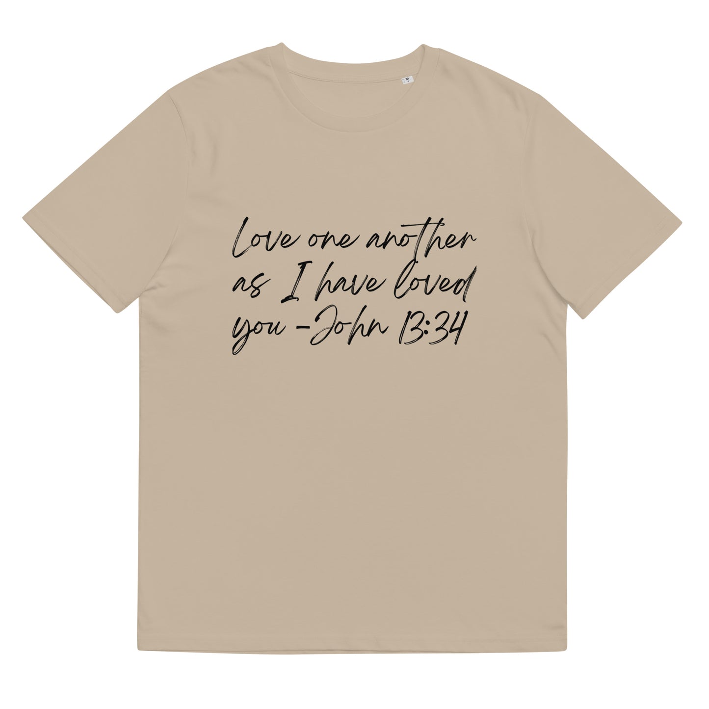 Love one another Unisex organic cotton t-shirt
