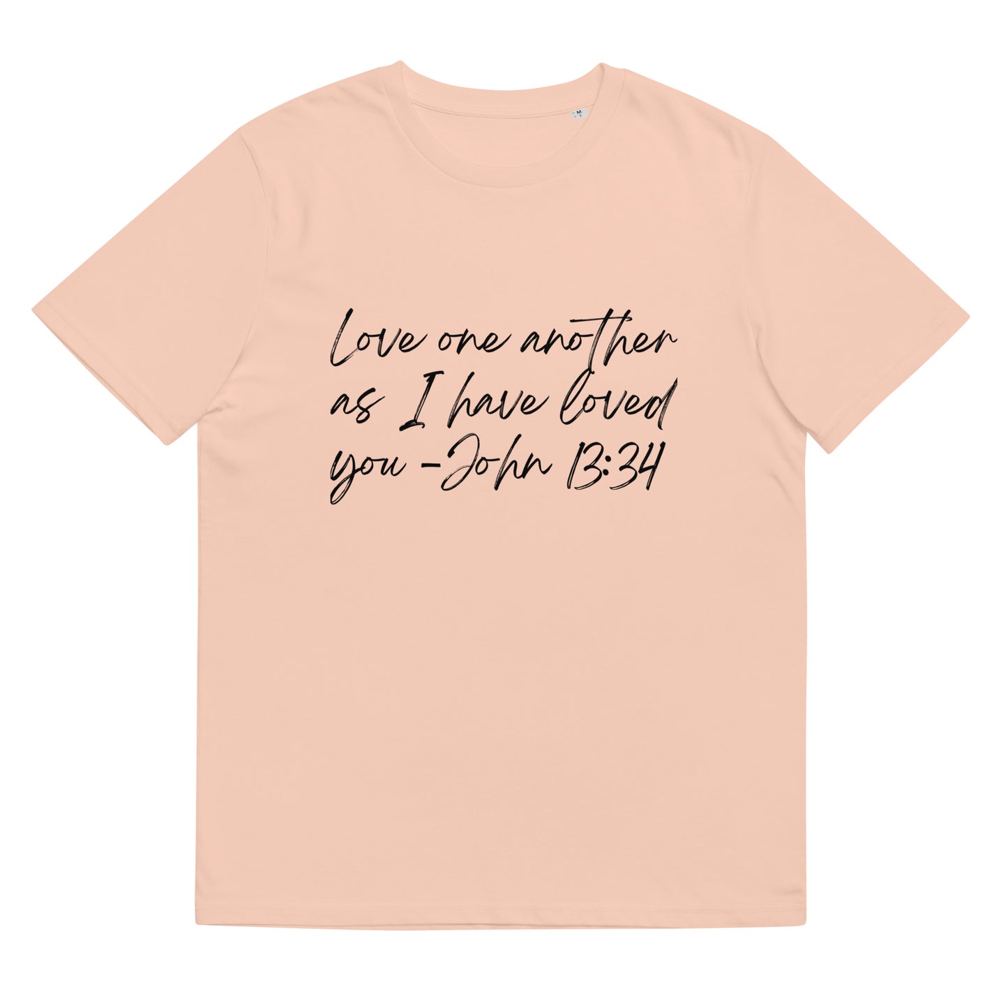 Love one another Unisex organic cotton t-shirt