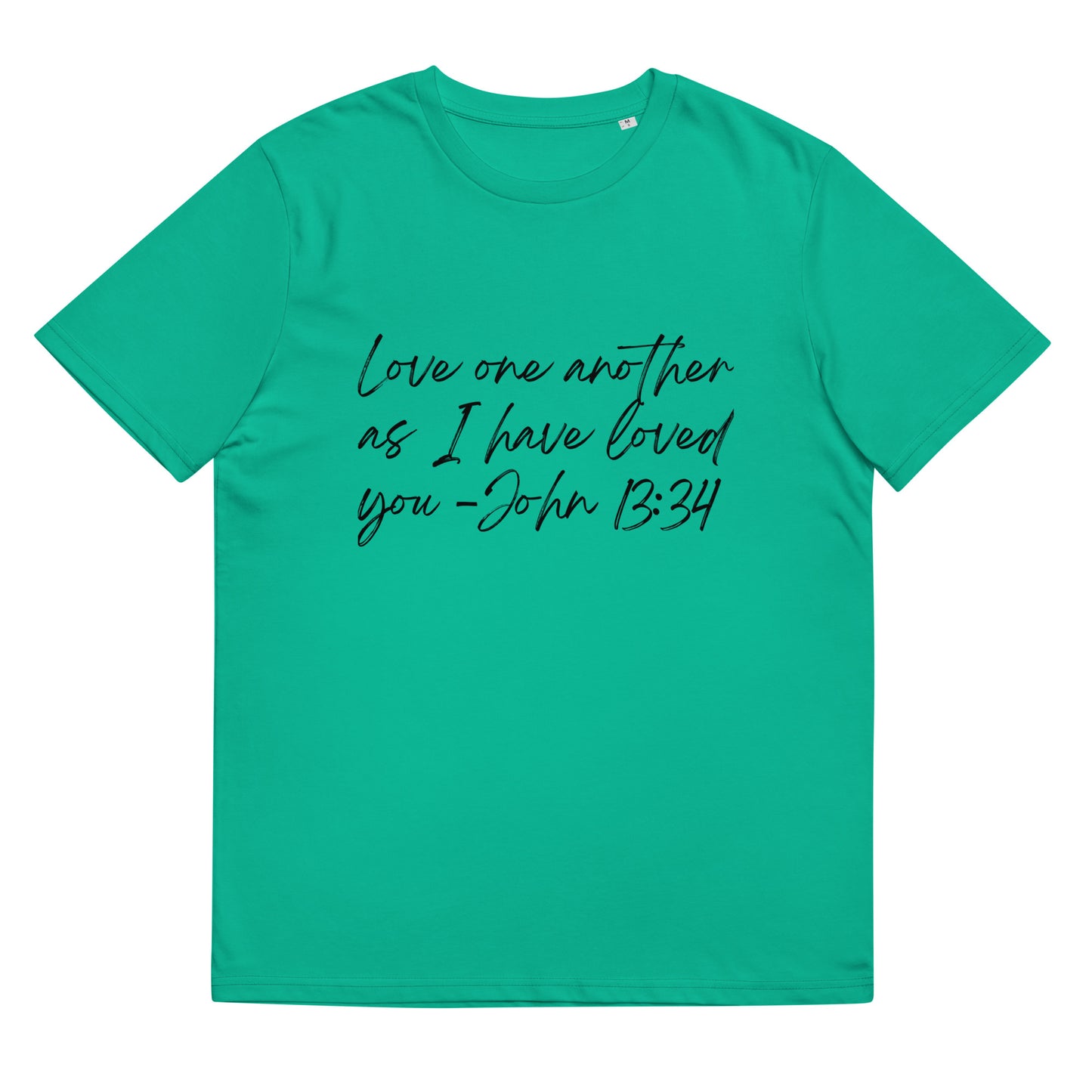 Love one another Unisex organic cotton t-shirt