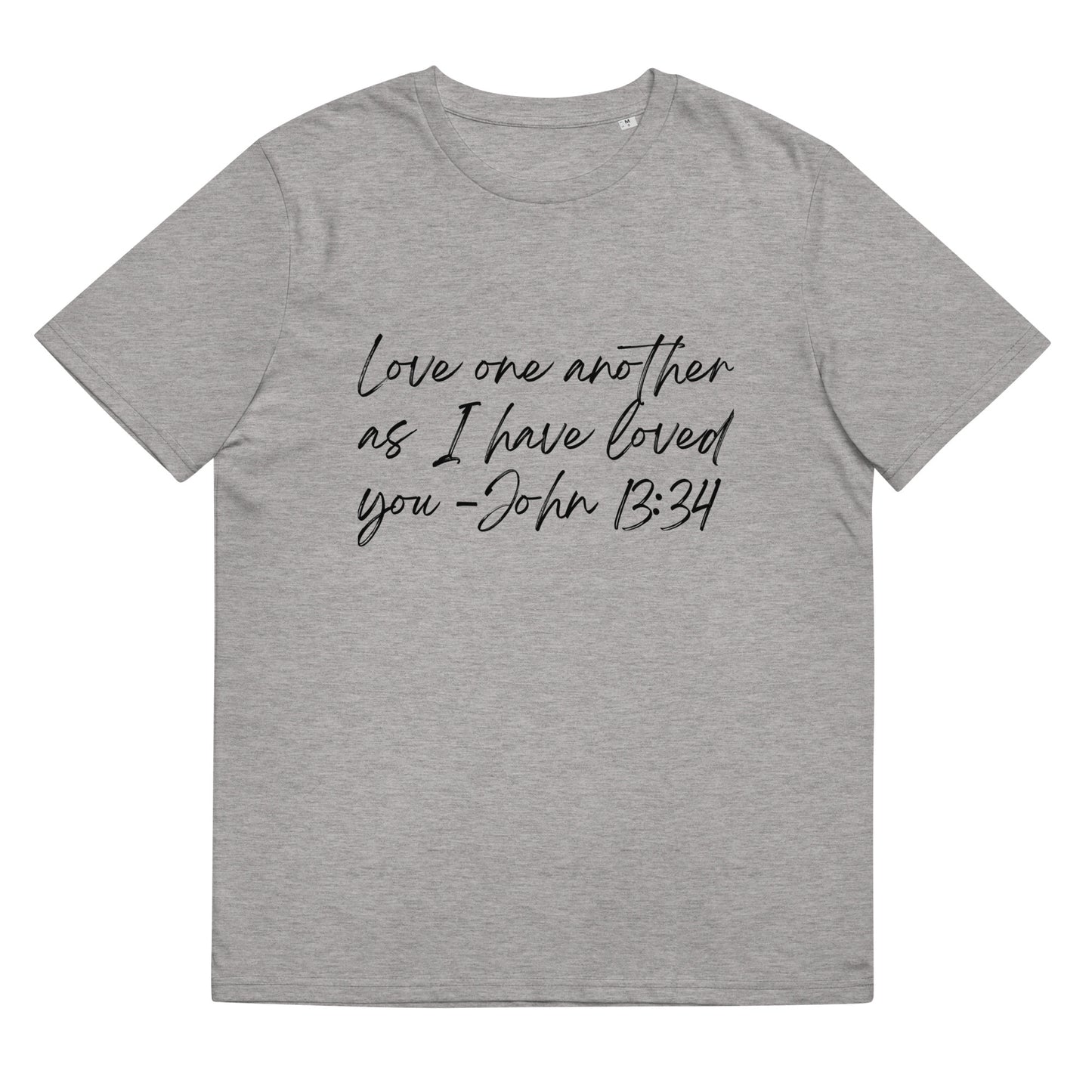 Love one another Unisex organic cotton t-shirt