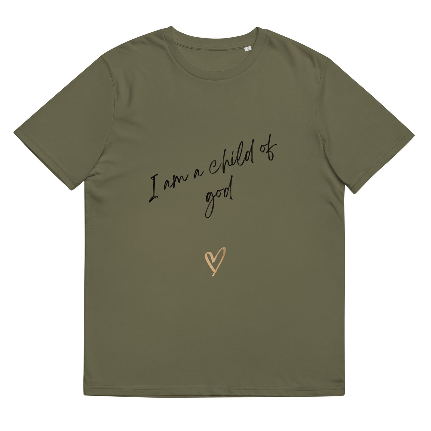 I am a child of God Unisex organic cotton t-shirt