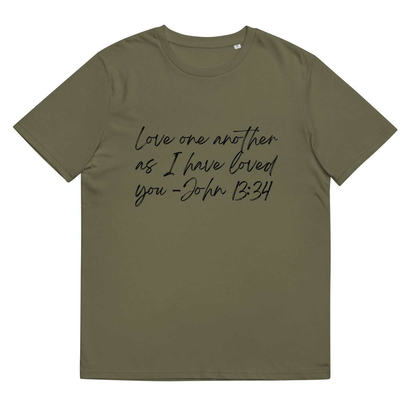 Love one another Unisex organic cotton t-shirt