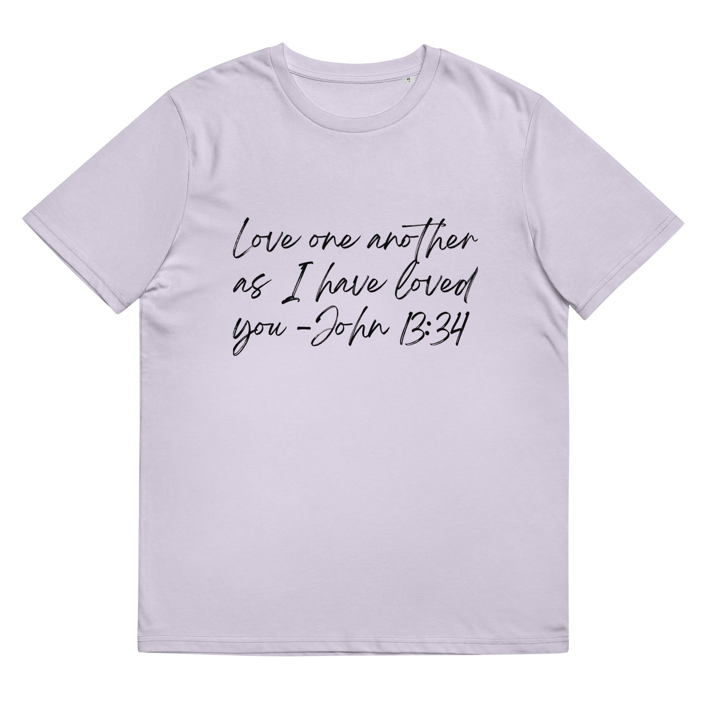 Love one another Unisex organic cotton t-shirt