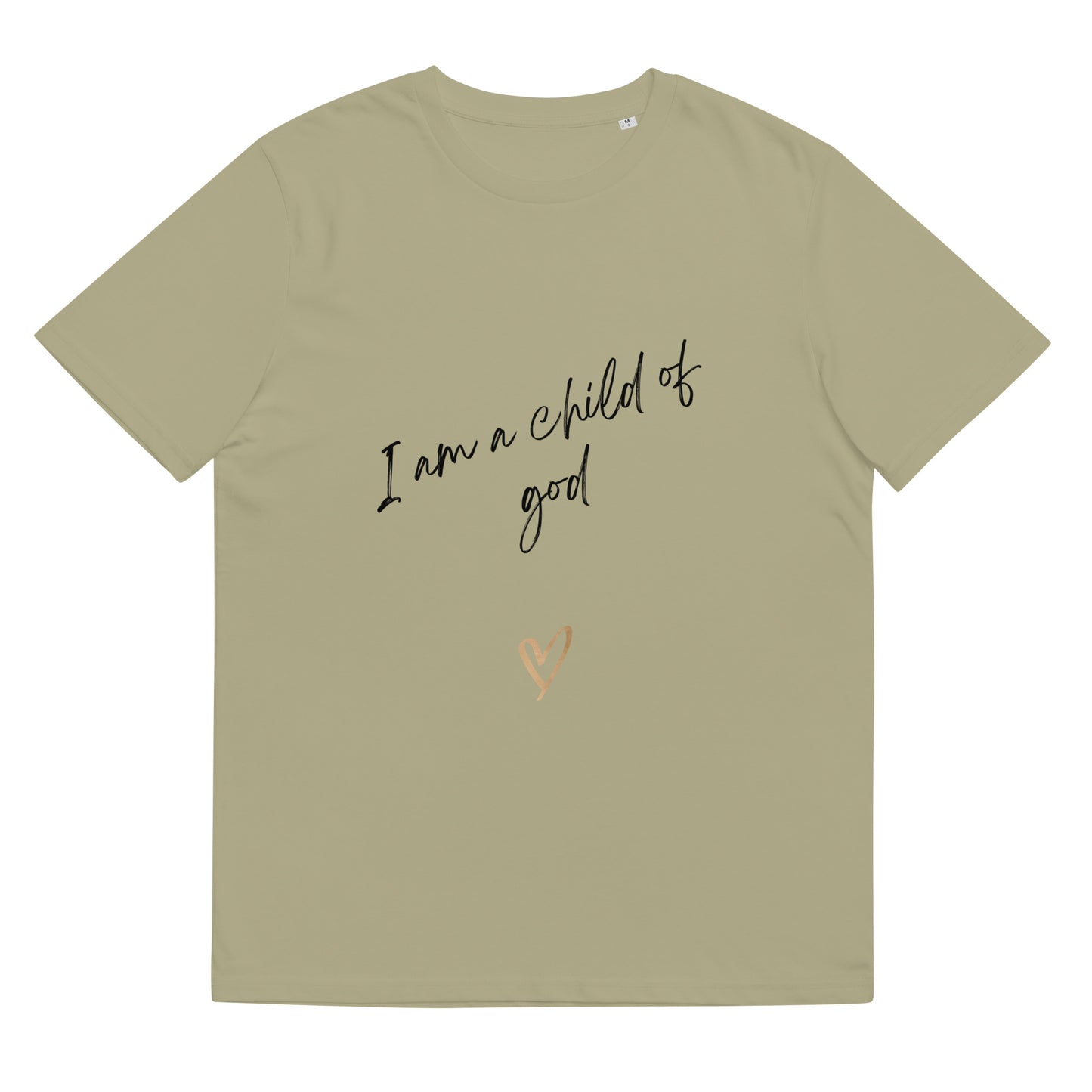 I am a child of God Unisex organic cotton t-shirt