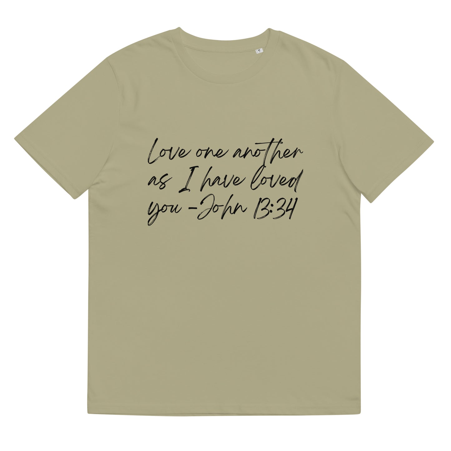 Love one another Unisex organic cotton t-shirt