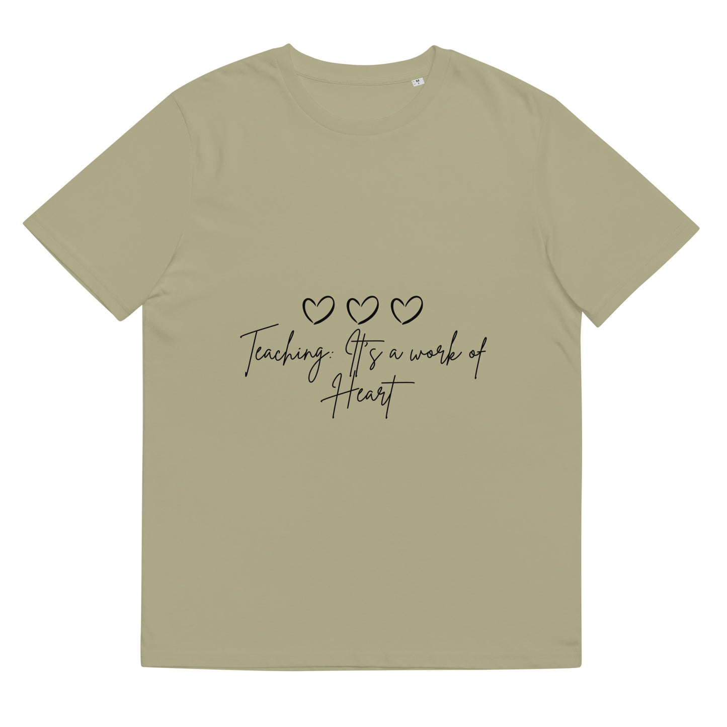 Heart Unisex organic cotton t-shirt