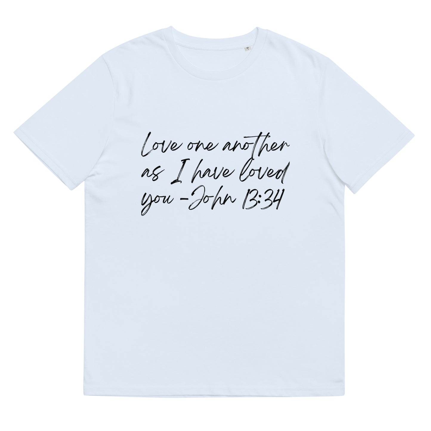 Love one another Unisex organic cotton t-shirt