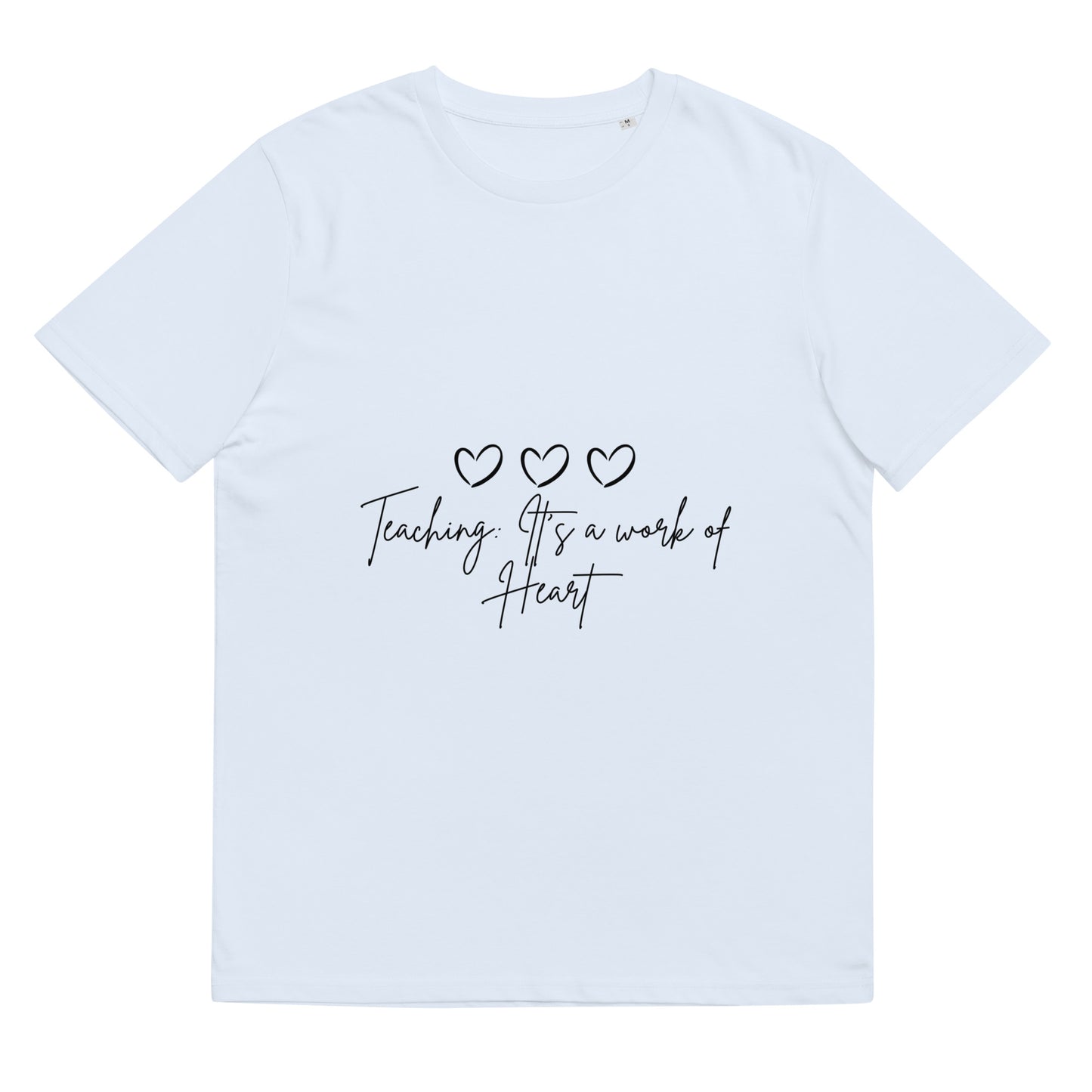 Heart Unisex organic cotton t-shirt