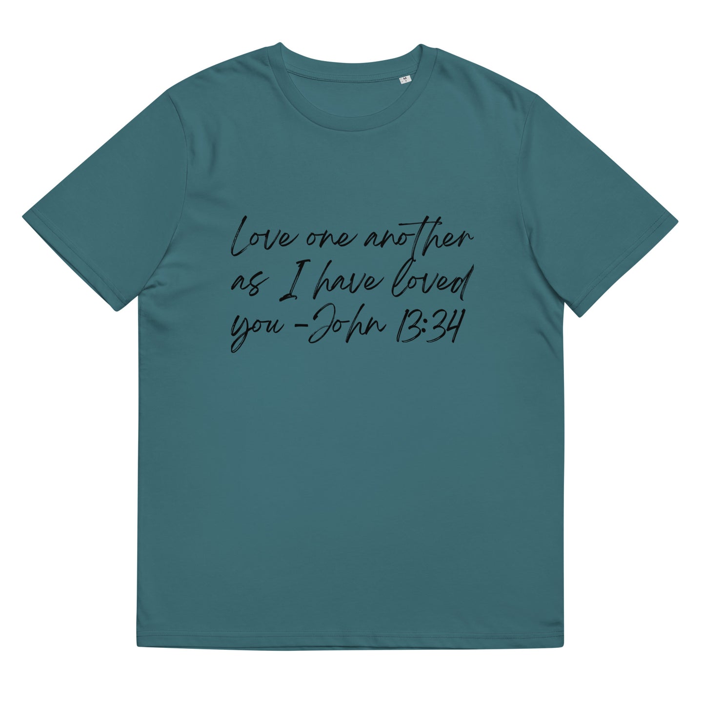 Love one another Unisex organic cotton t-shirt
