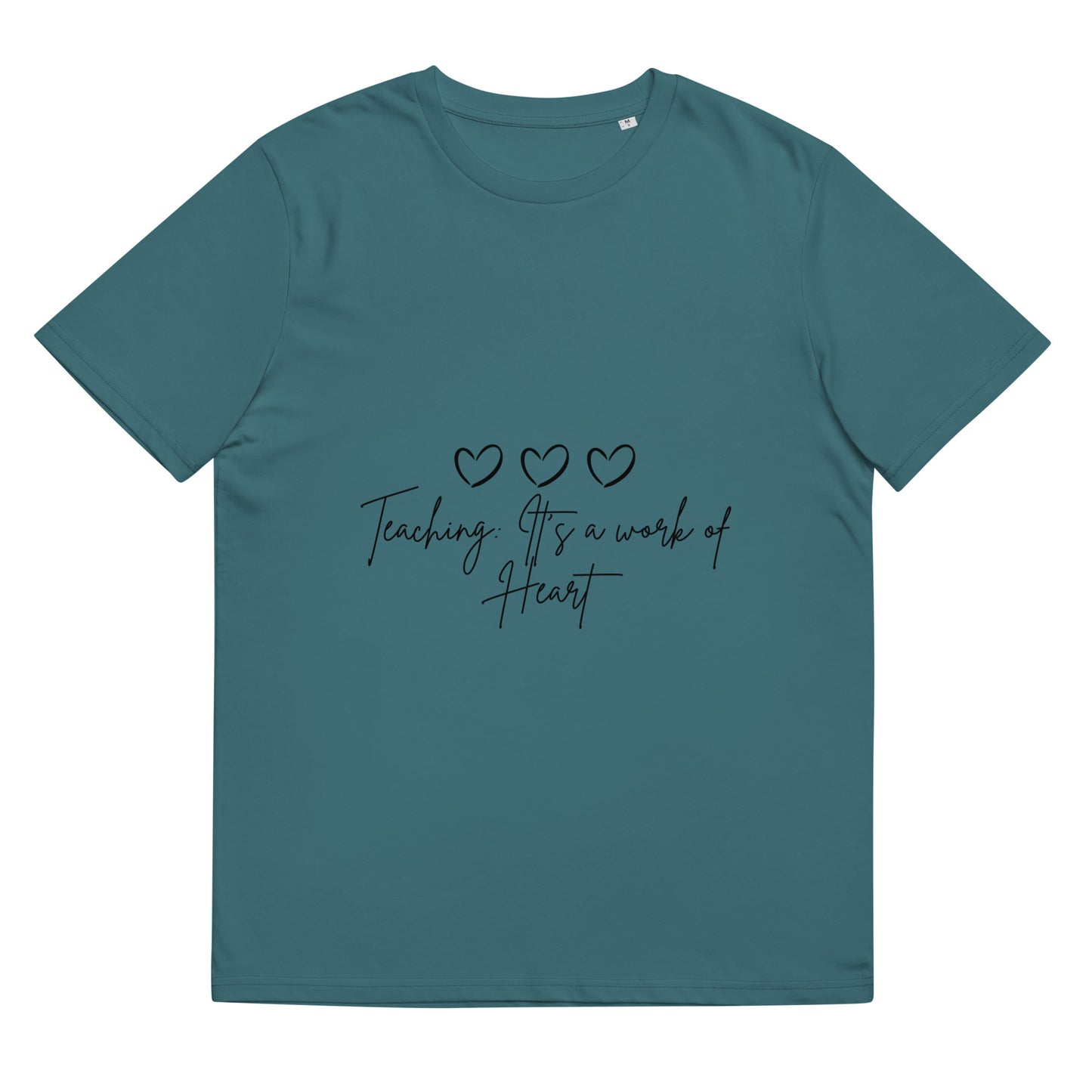 Heart Unisex organic cotton t-shirt