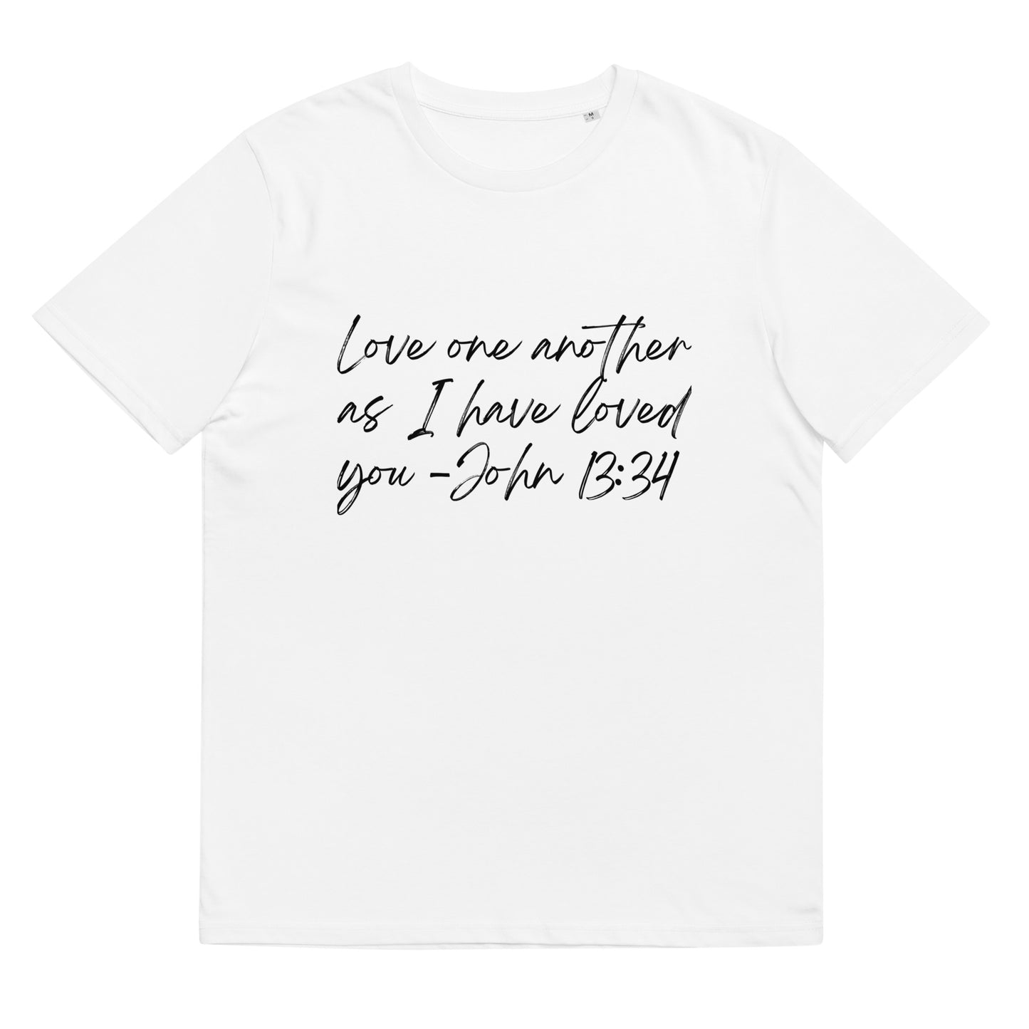 Love one another Unisex organic cotton t-shirt