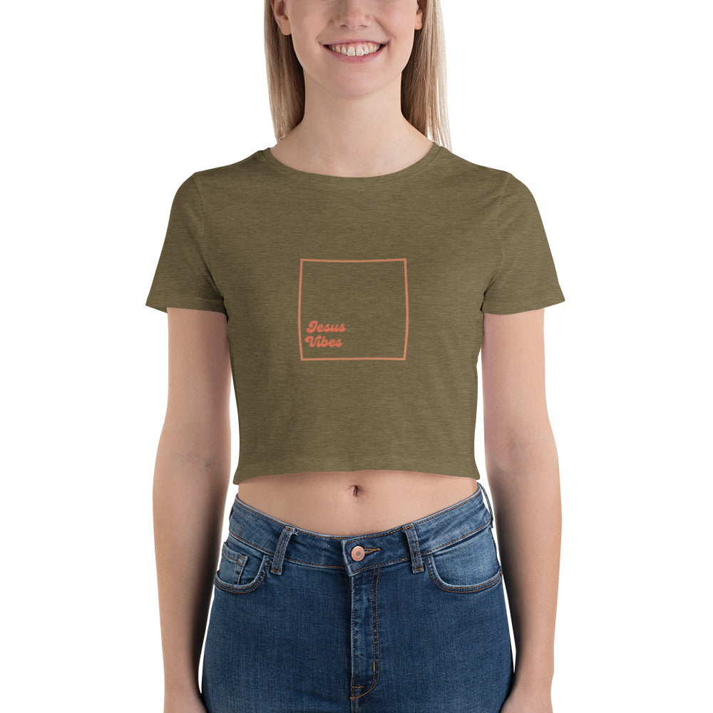 Jesus Vibes Women’s Crop Tee
