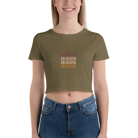 Jesus Women’s Crop Tee