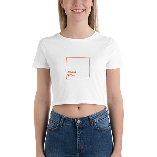 Jesus Vibes Women’s Crop Tee