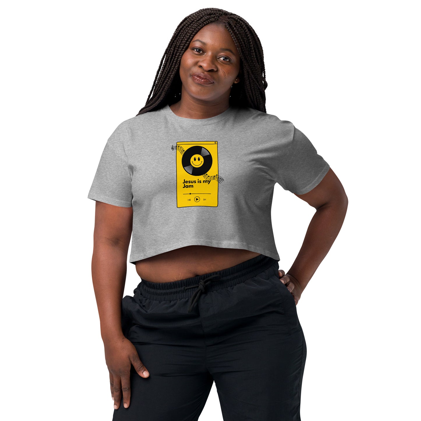 Jesus is my Jam Women’s crop top